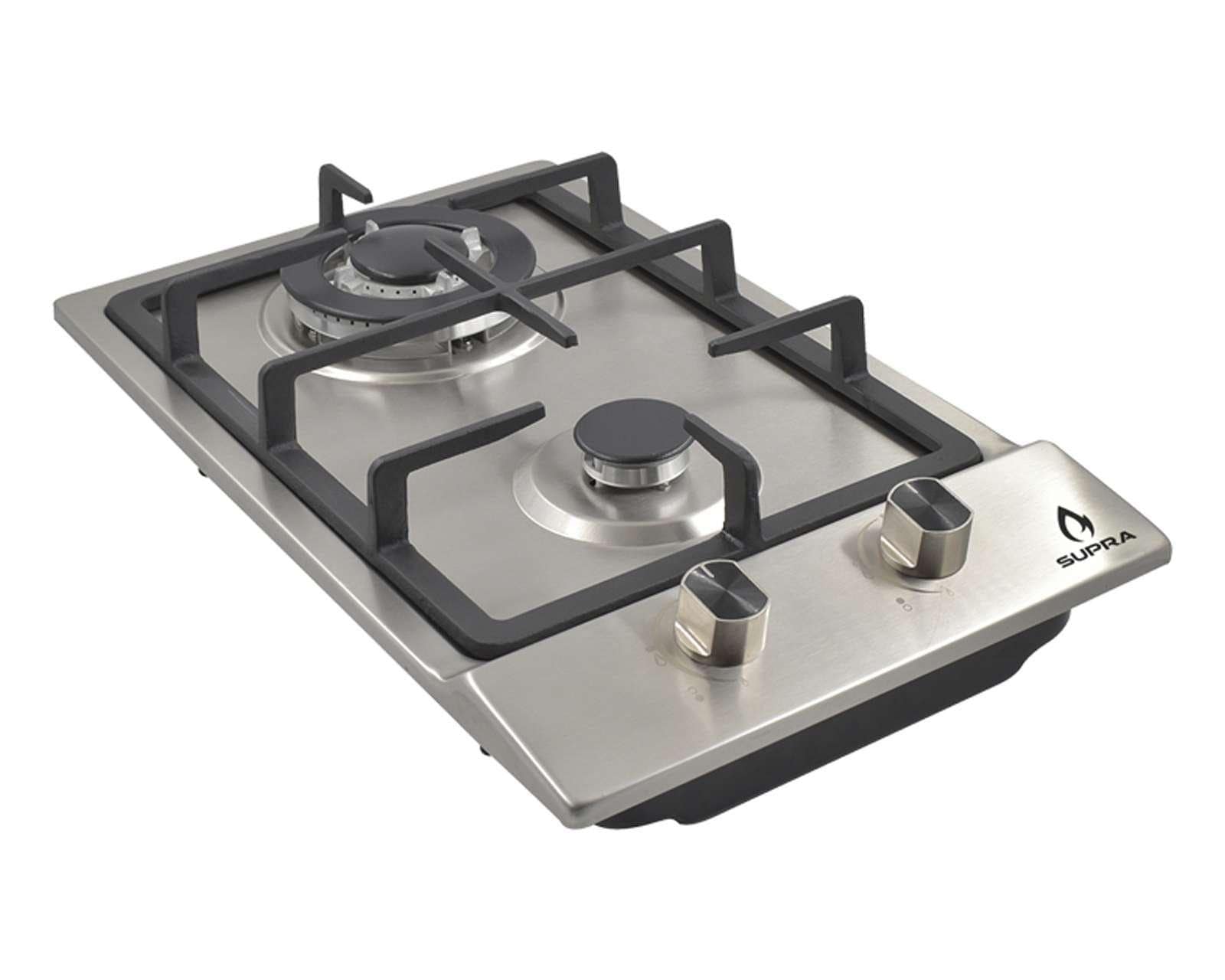 Foto 4 pulgar | Foto 3 | Parrilla Empotrable Supra 12" de Gas Domino Steel Acero Inoxidable