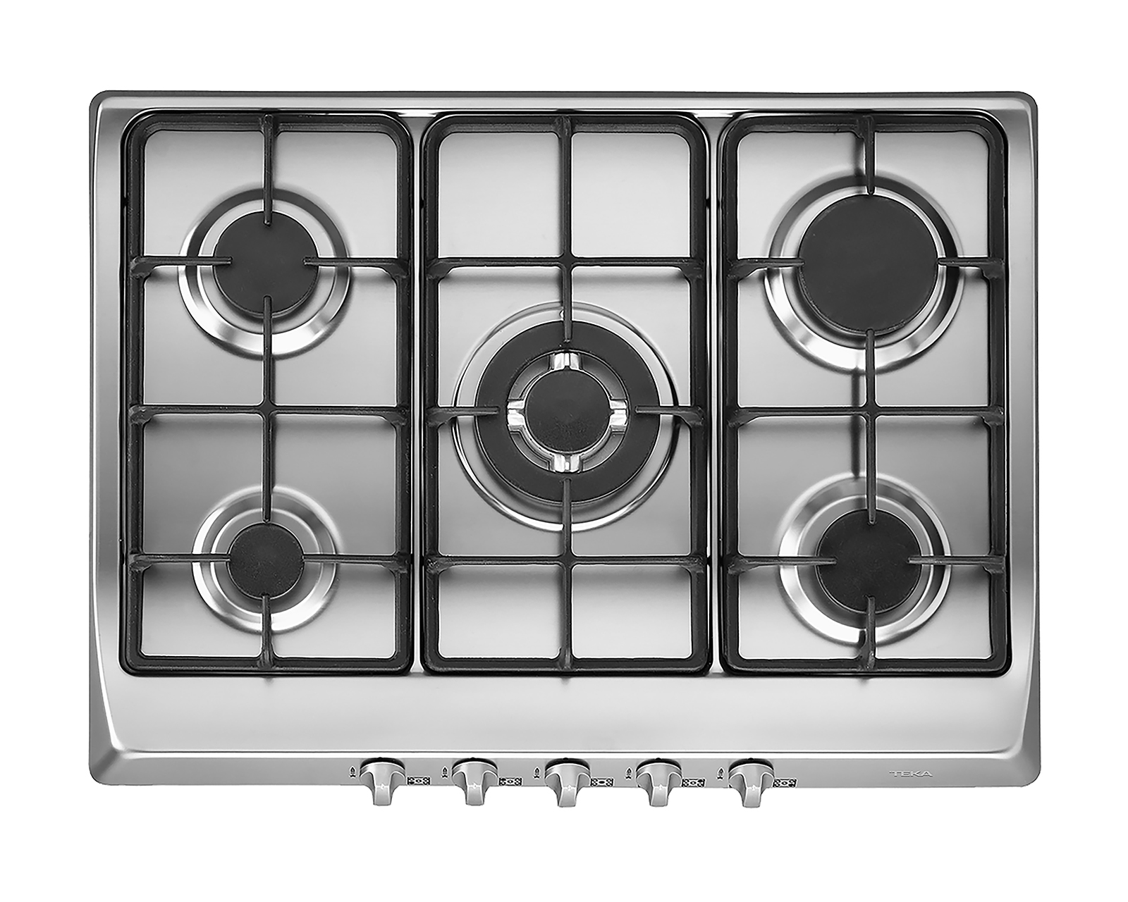 Parrilla Empotrable Teka 70 cm de Gas EX 70 5G Acero Inoxidable