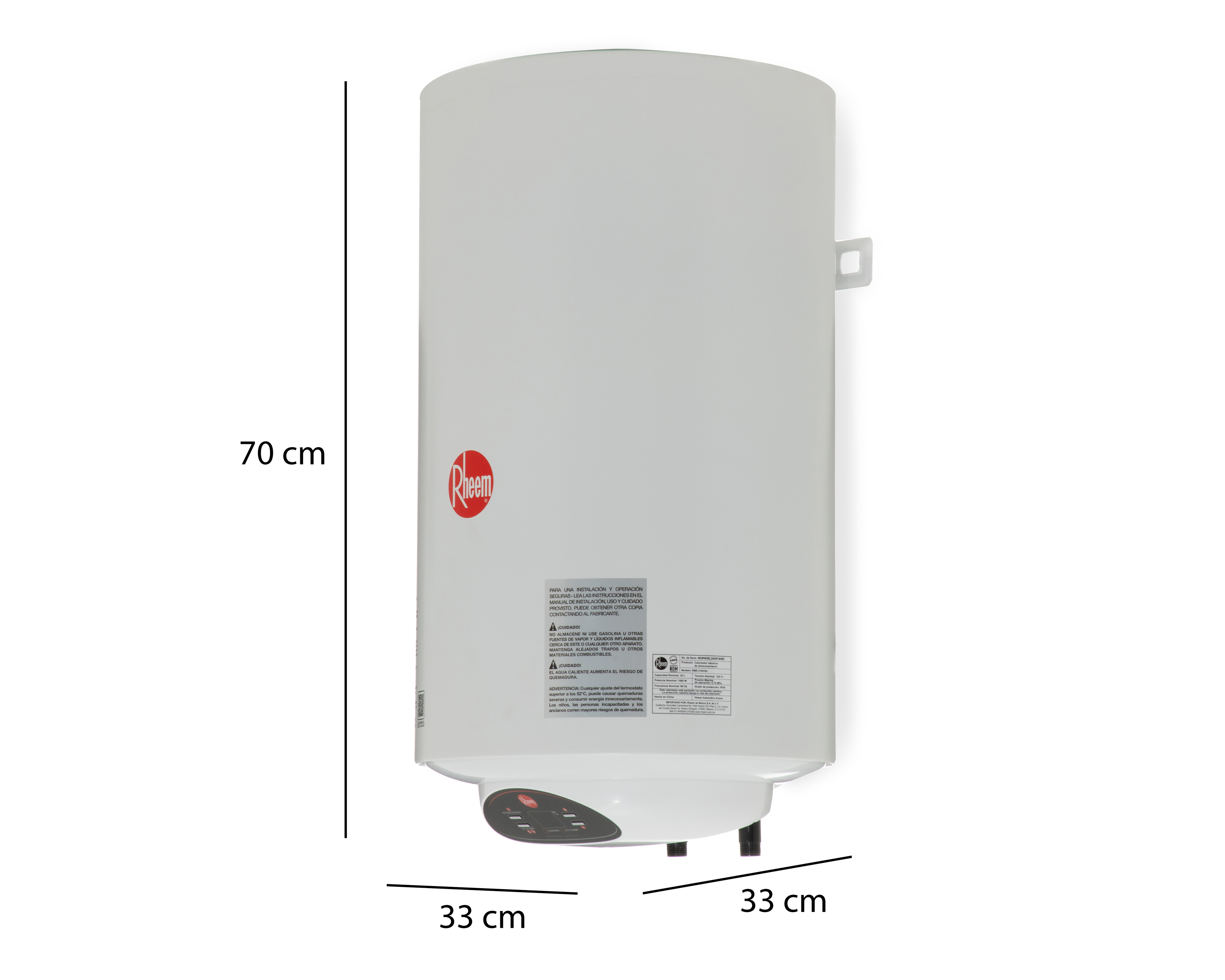 Foto 5 | Foto 5 | Calentador de Agua de Depósito Rheem RME-CHN35L 1 Servicio Eléctrico