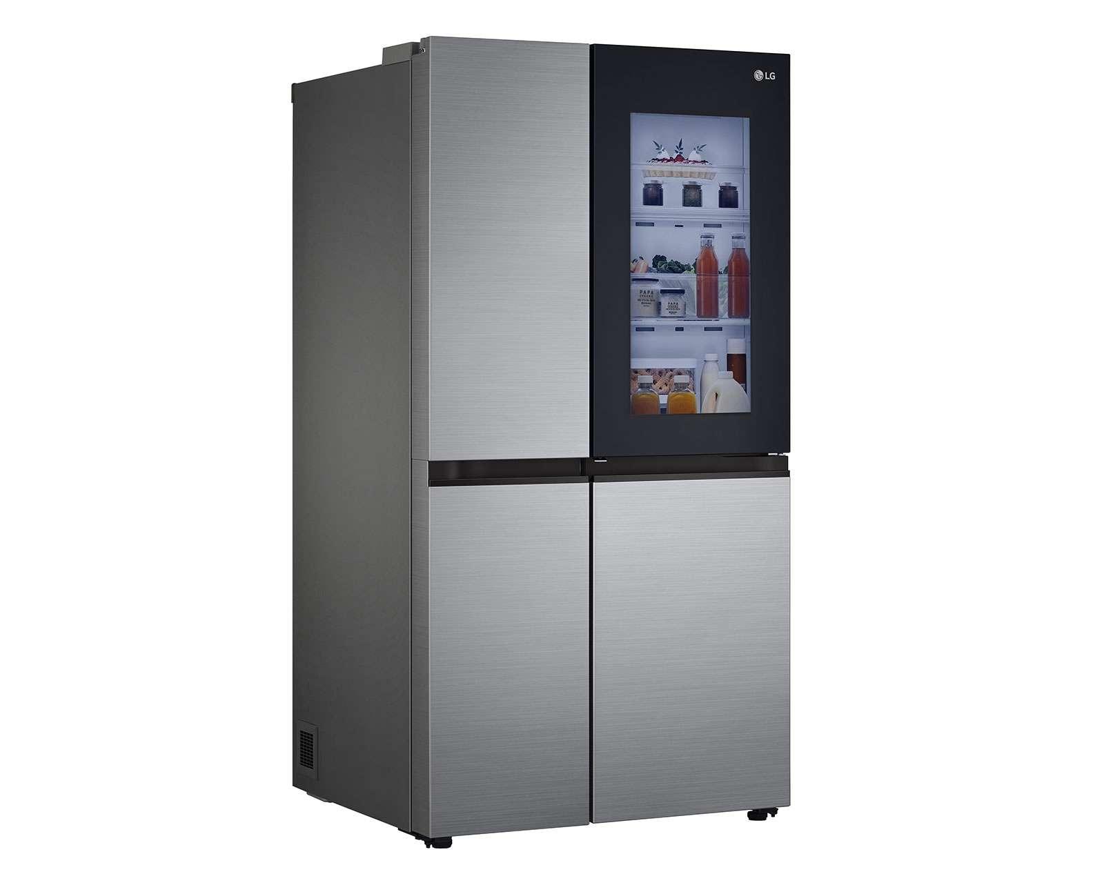 Refrigerador LG Side by Side 27 Pies Plateado VS27BXQP