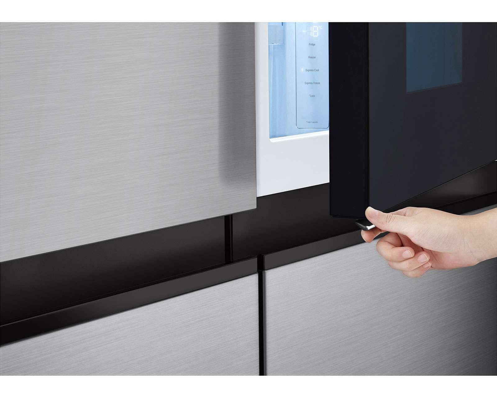 Foto 5 pulgar | Foto 4 | Refrigerador LG Side by Side 27 Pies Plateado VS27BXQP