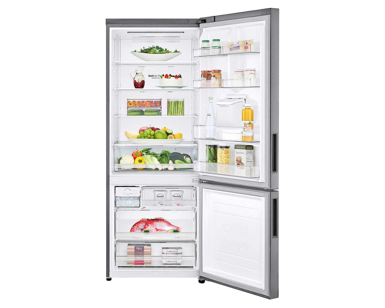 Foto 3 | Foto 3 | Refrigerador LG Botton Mount 17 Pies Gris GB45SPP