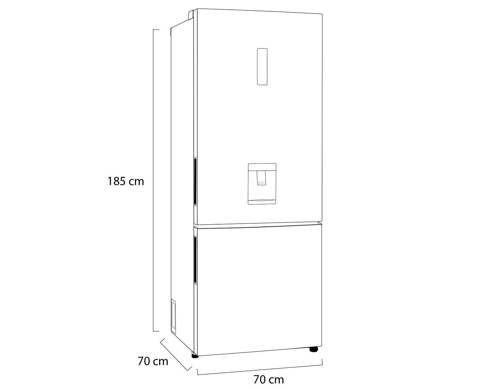 Foto 7 pulgar | Foto 6 | Refrigerador LG Botton Mount 17 Pies Gris GB45SPP