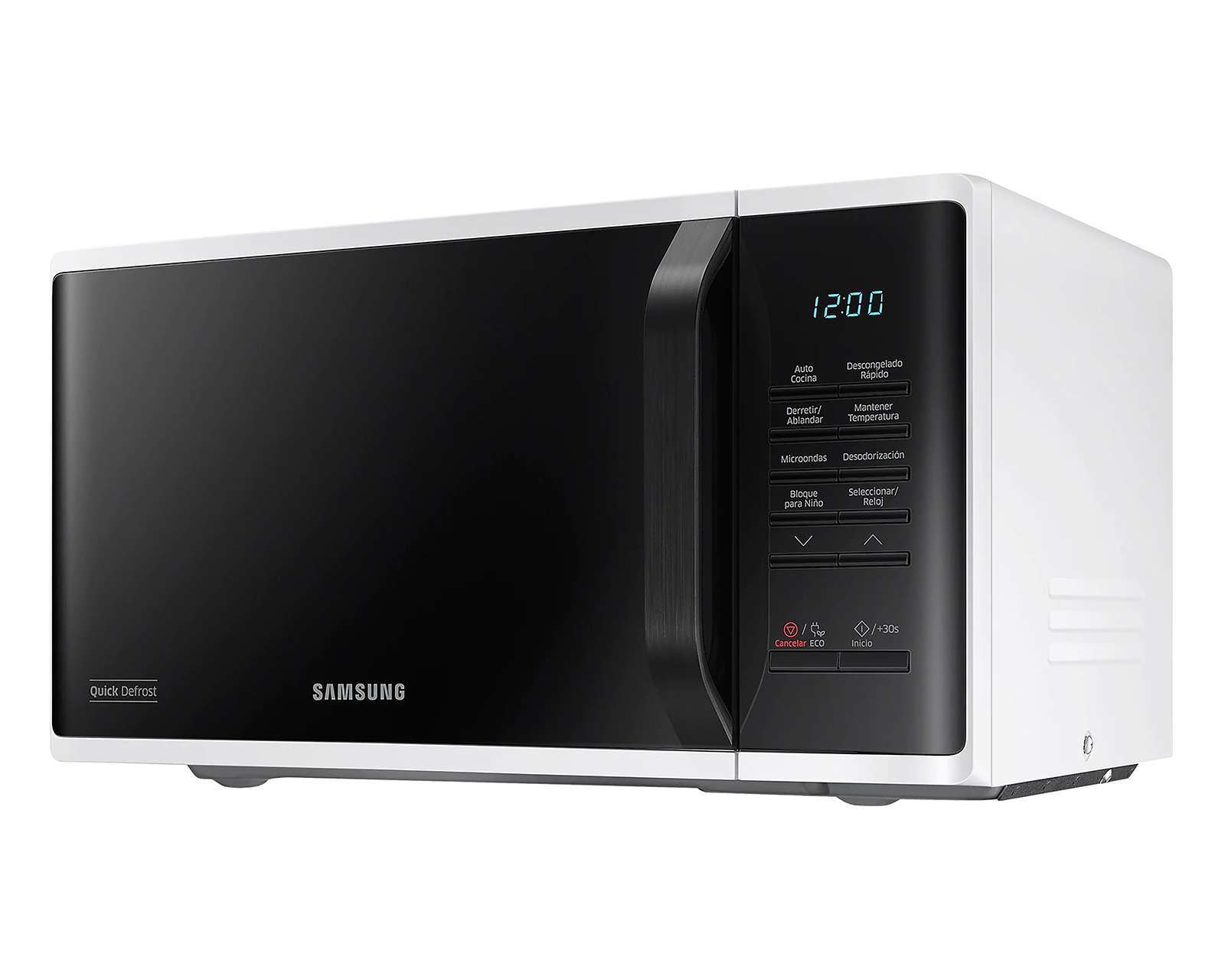 Foto 3 | Foto 3 | Horno de Microondas Samsung 0.8 Pies MS23K3513AWAX Blanco