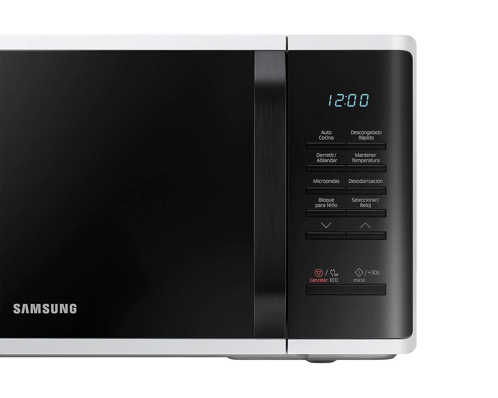 Foto 6 pulgar | Foto 5 | Horno de Microondas Samsung 0.8 Pies MS23K3513AWAX Blanco