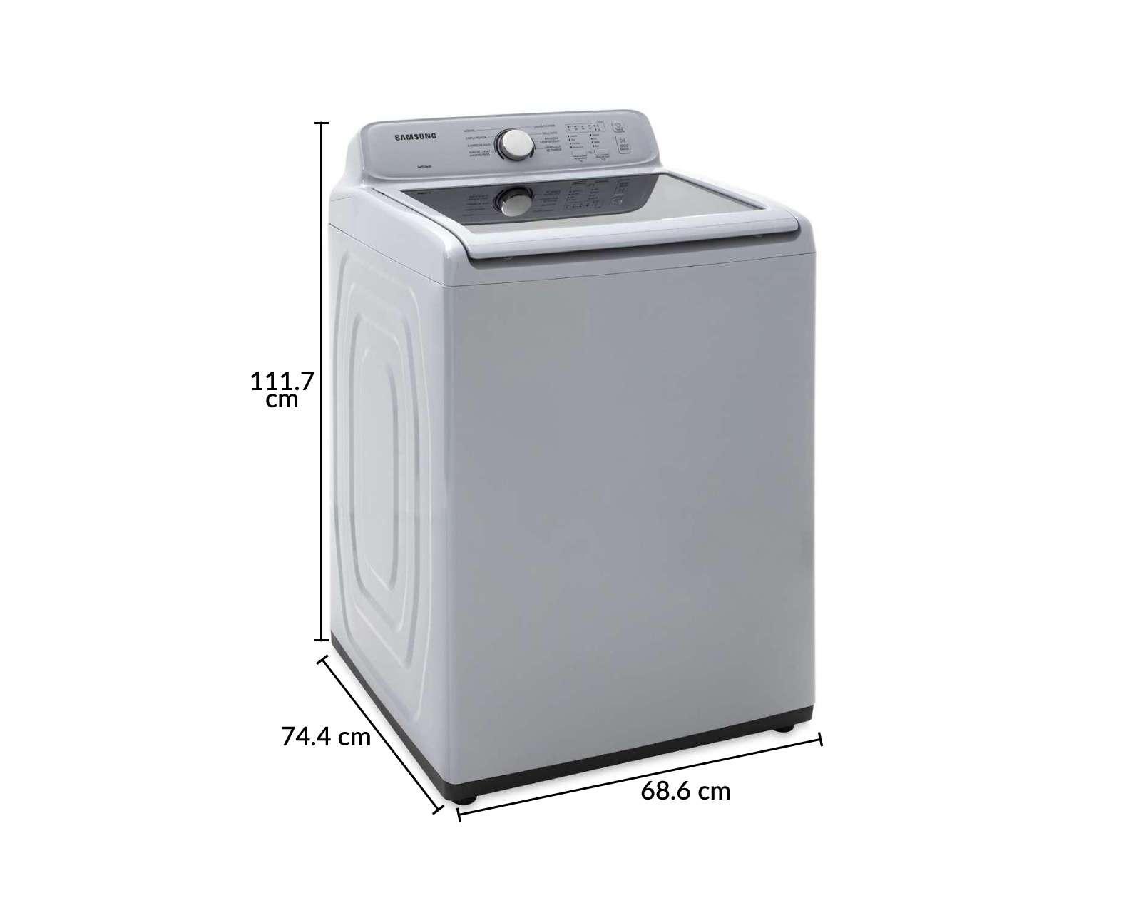 Foto 8 pulgar | Foto 7 | Lavadora Samsung Automática WA20A3351GY/AX 20 KG Gris