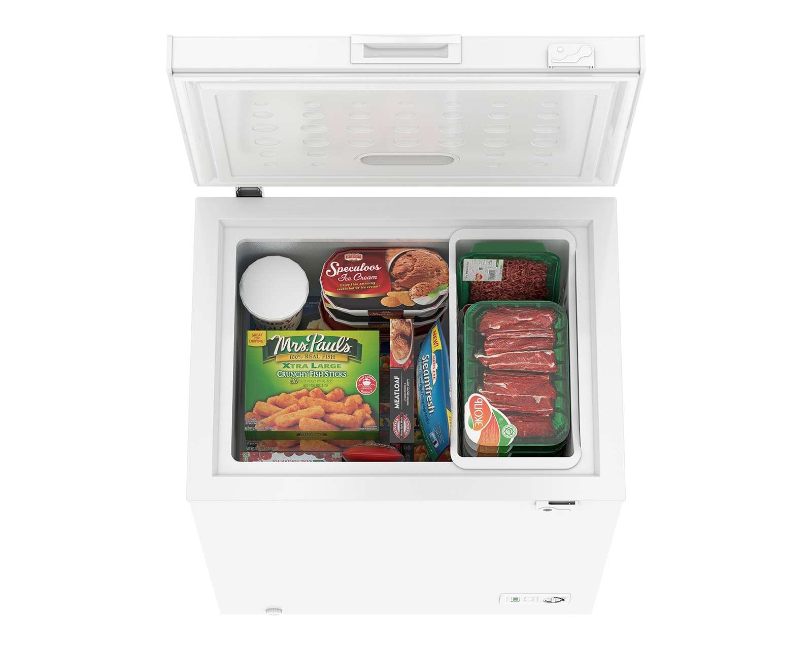 Foto 4 pulgar | Foto 3 | Congelador Whirlpool 5 Pies Blanco WCF2105Q