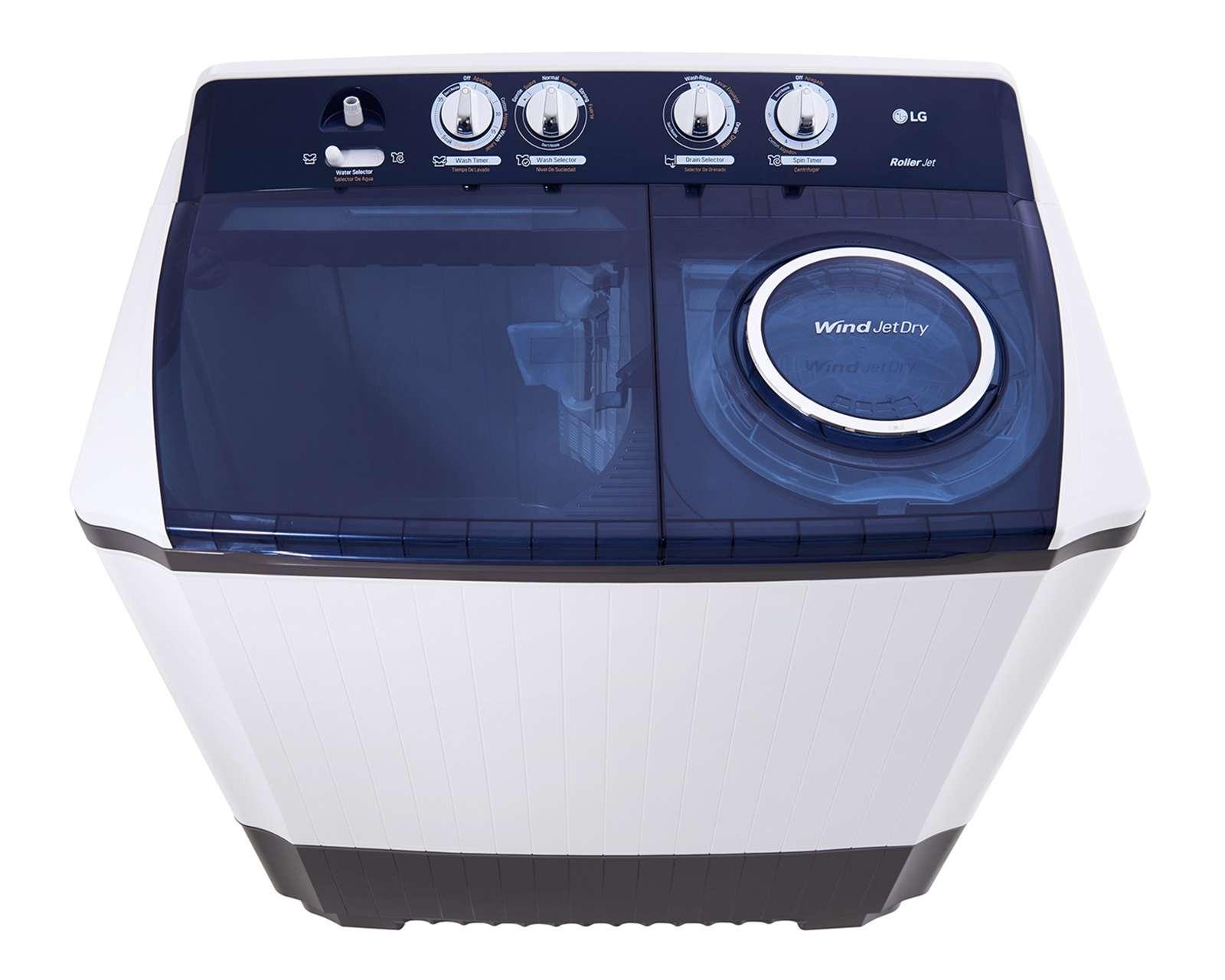Foto 4 pulgar | Foto 3 | Lavadora LG Dos Tinas WP15WAR 15 kg Blanca