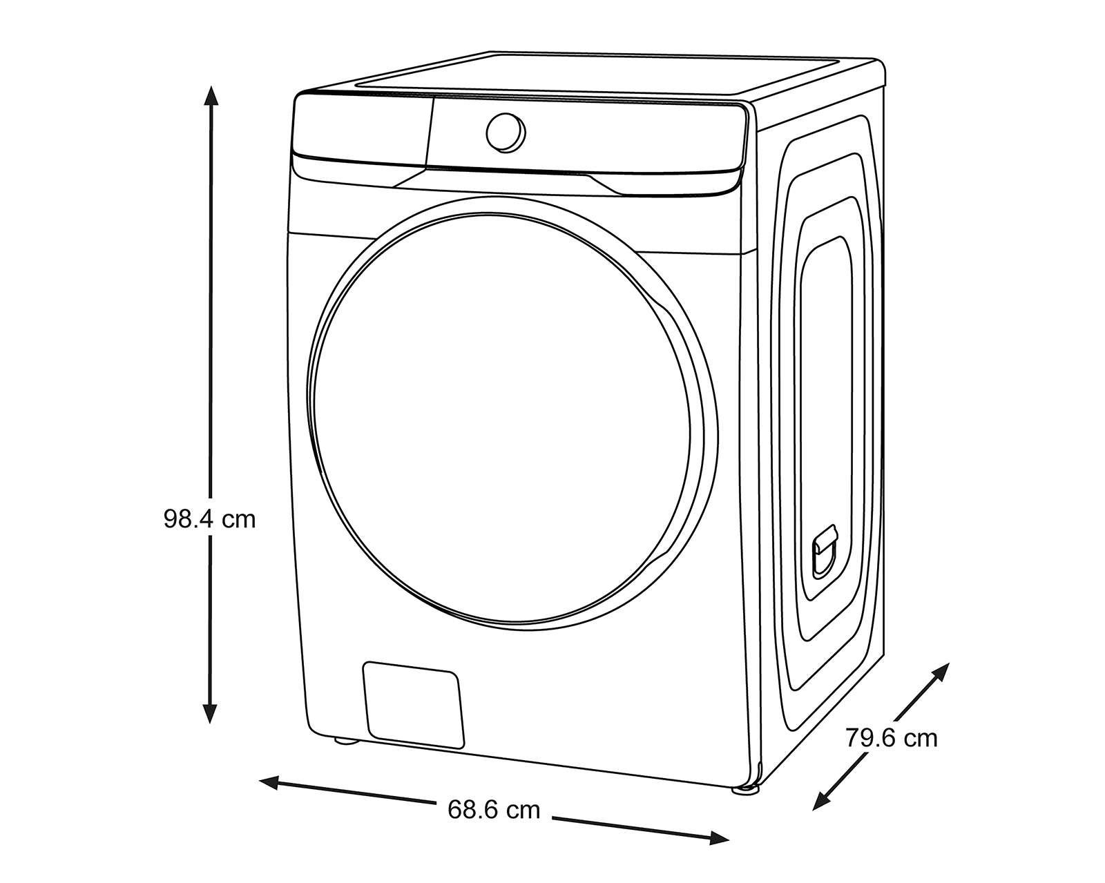 Foto 8 pulgar | Foto 7 | Lavasecadora Samsung Digital WD20T6000GW/AX 20 kg Blanca