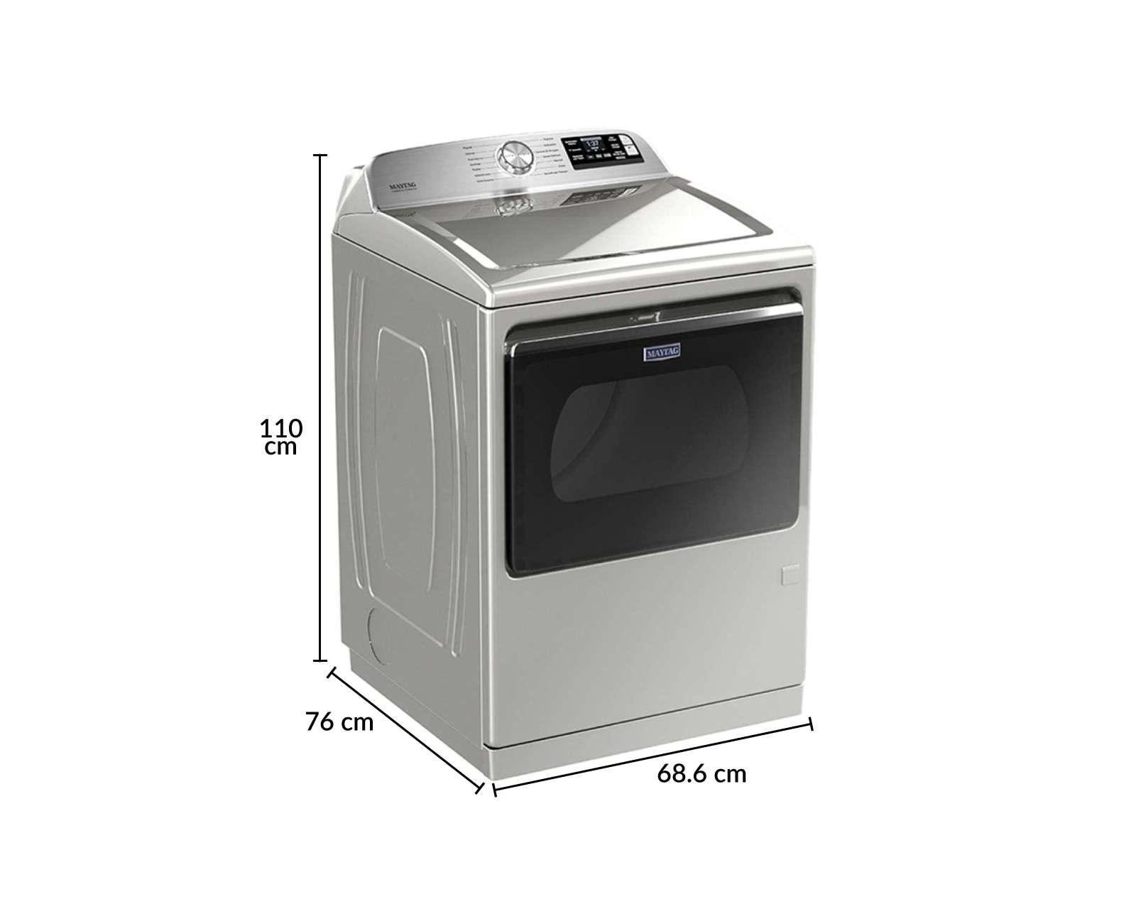 Foto 8 pulgar | Foto 7 | Secadora Maytag 7MMGD7230LC 28 kg Plateado