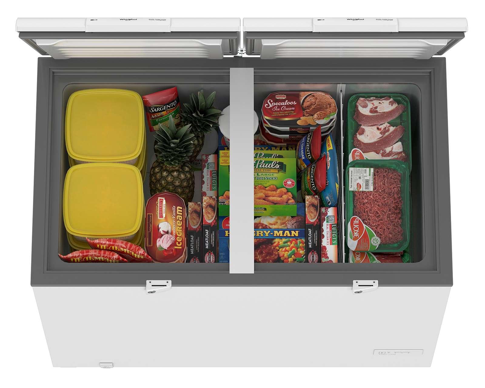 Foto 5 | Foto 5 | Congelador Whirlpool WHB42EBTWJ Dual Cooling 15 Pies Blanco