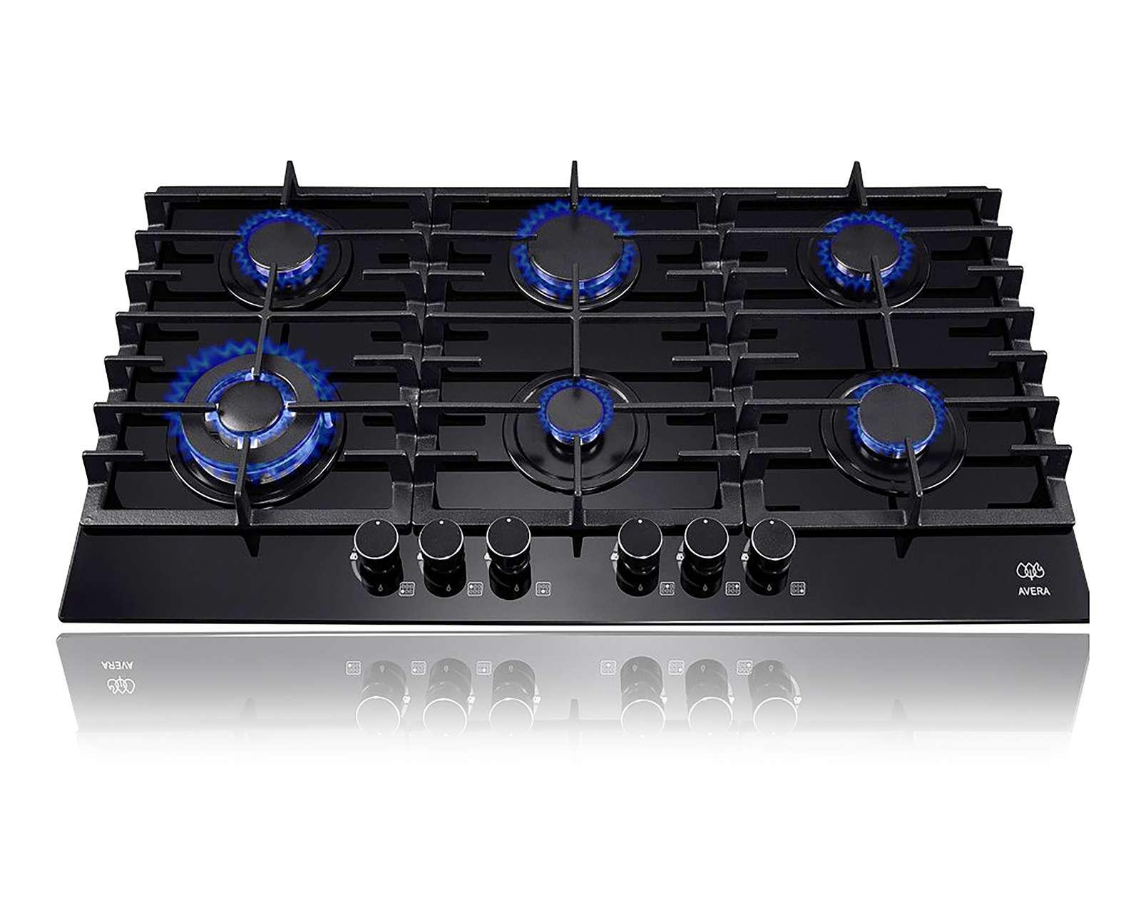 Foto 3 pulgar | Foto 2 | Parilla Empotrable Avera de Gas VT6 Negra