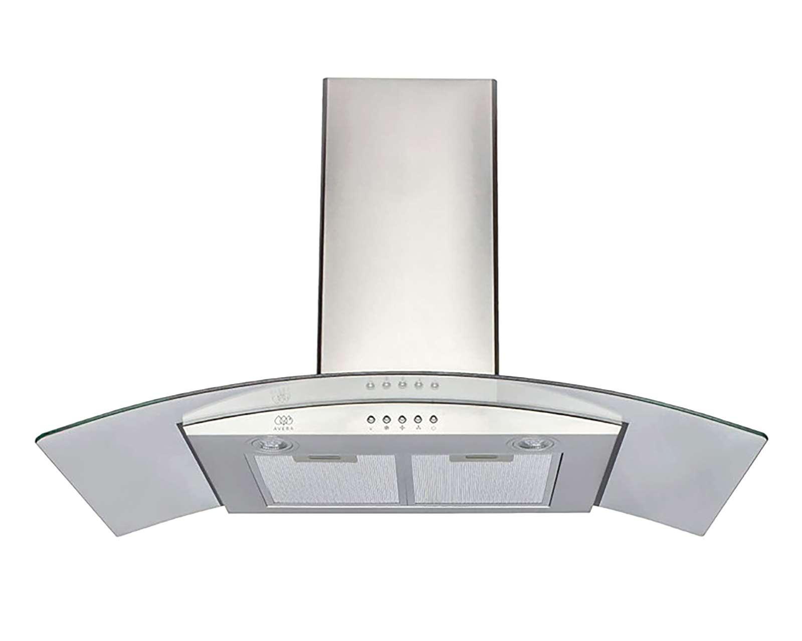 Foto 4 pulgar | Foto 3 | Campana Avera CEV90 90 cm de Pared Acero Inoxidable