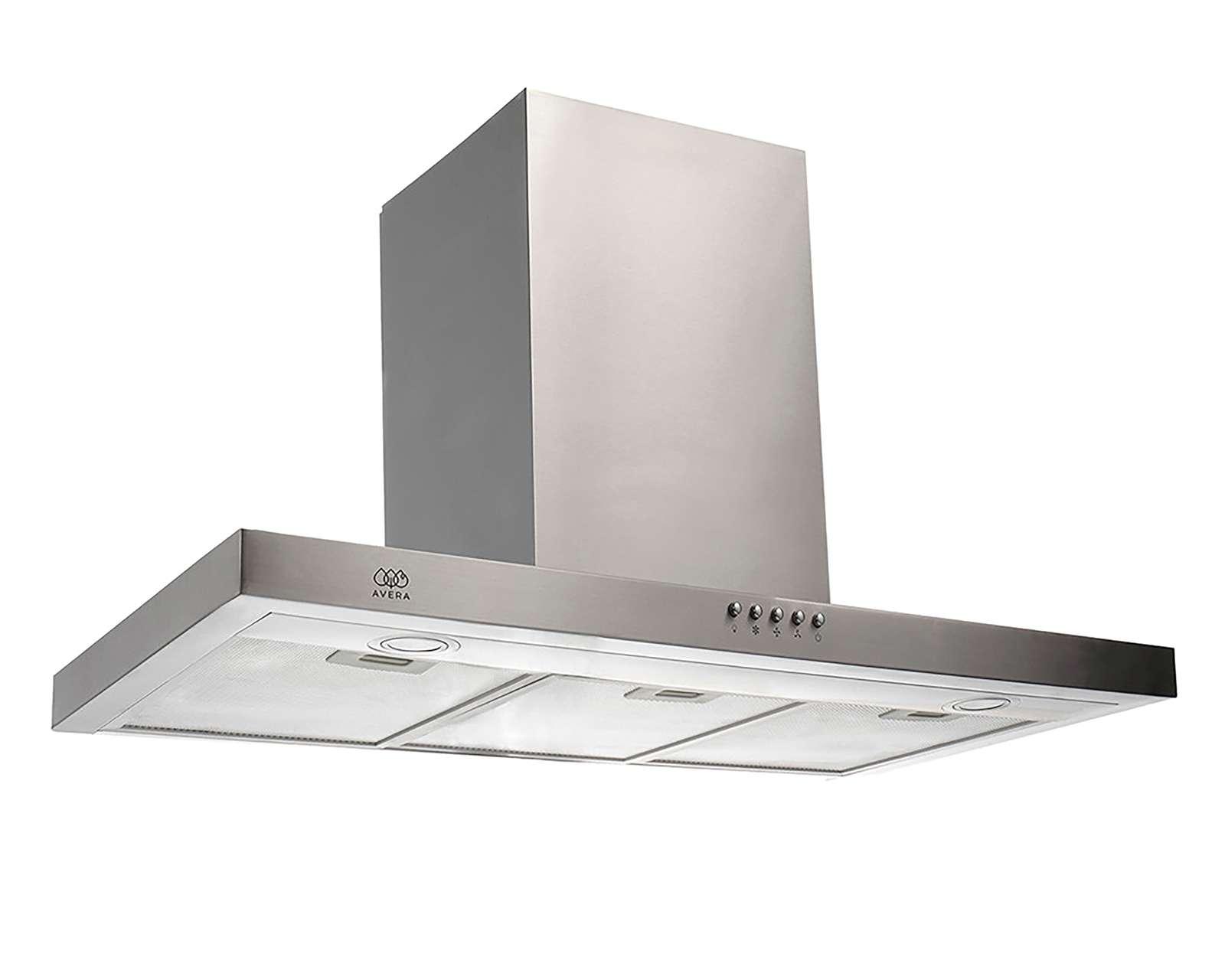 Foto 2 pulgar | Foto 1 | Campana Avera CEV60B 76 cm de Pared Acero Inoxidable