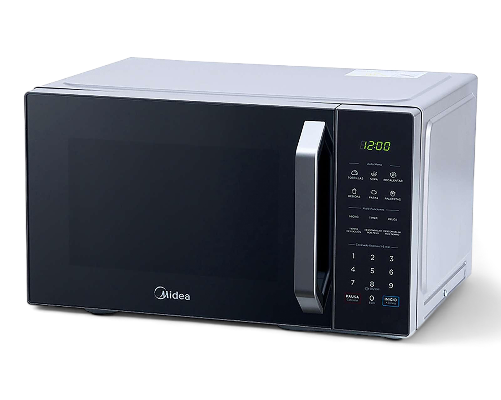 Foto 4 pulgar | Foto 3 | Horno de Microondas Midea 1.1 Pies MMDX11S2MG Silver