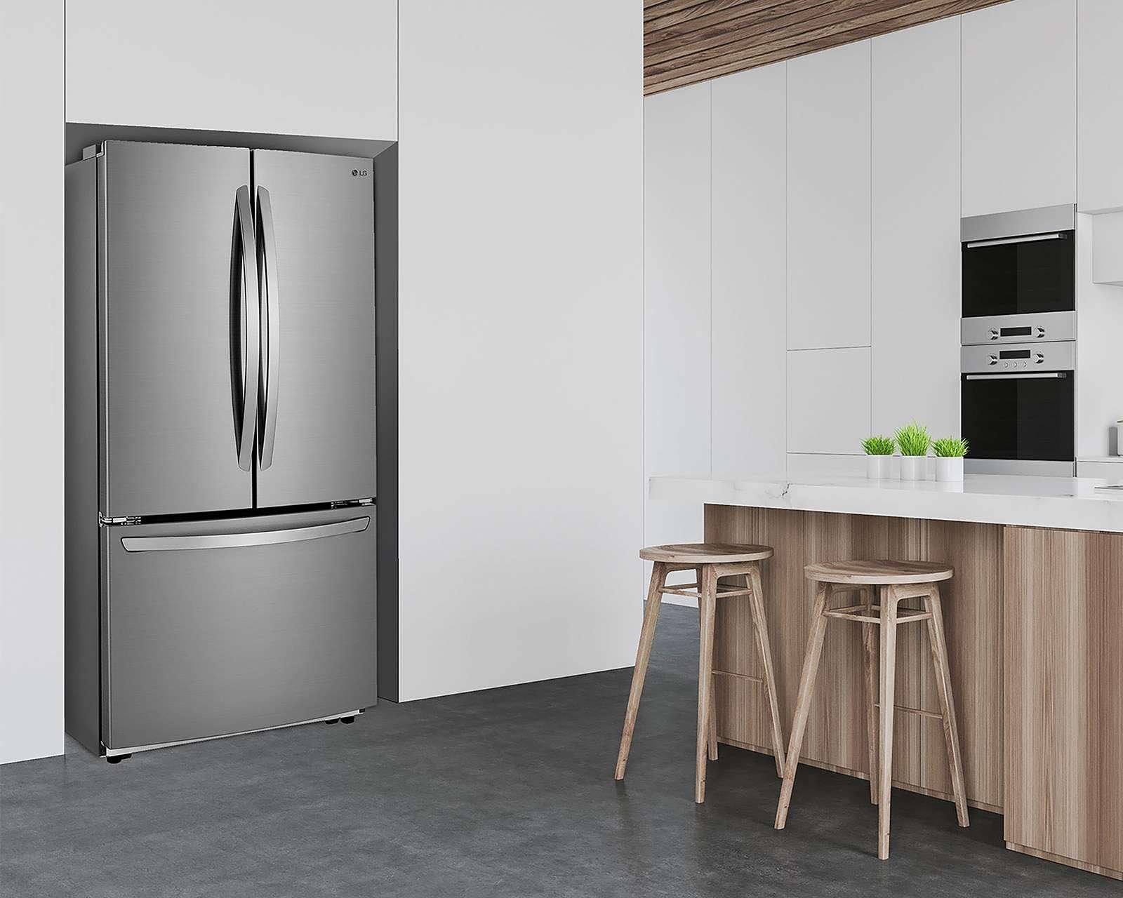 Foto 10 pulgar | Foto 8 | Refrigerador LG French Door 29 Pies Plateado GM29BP