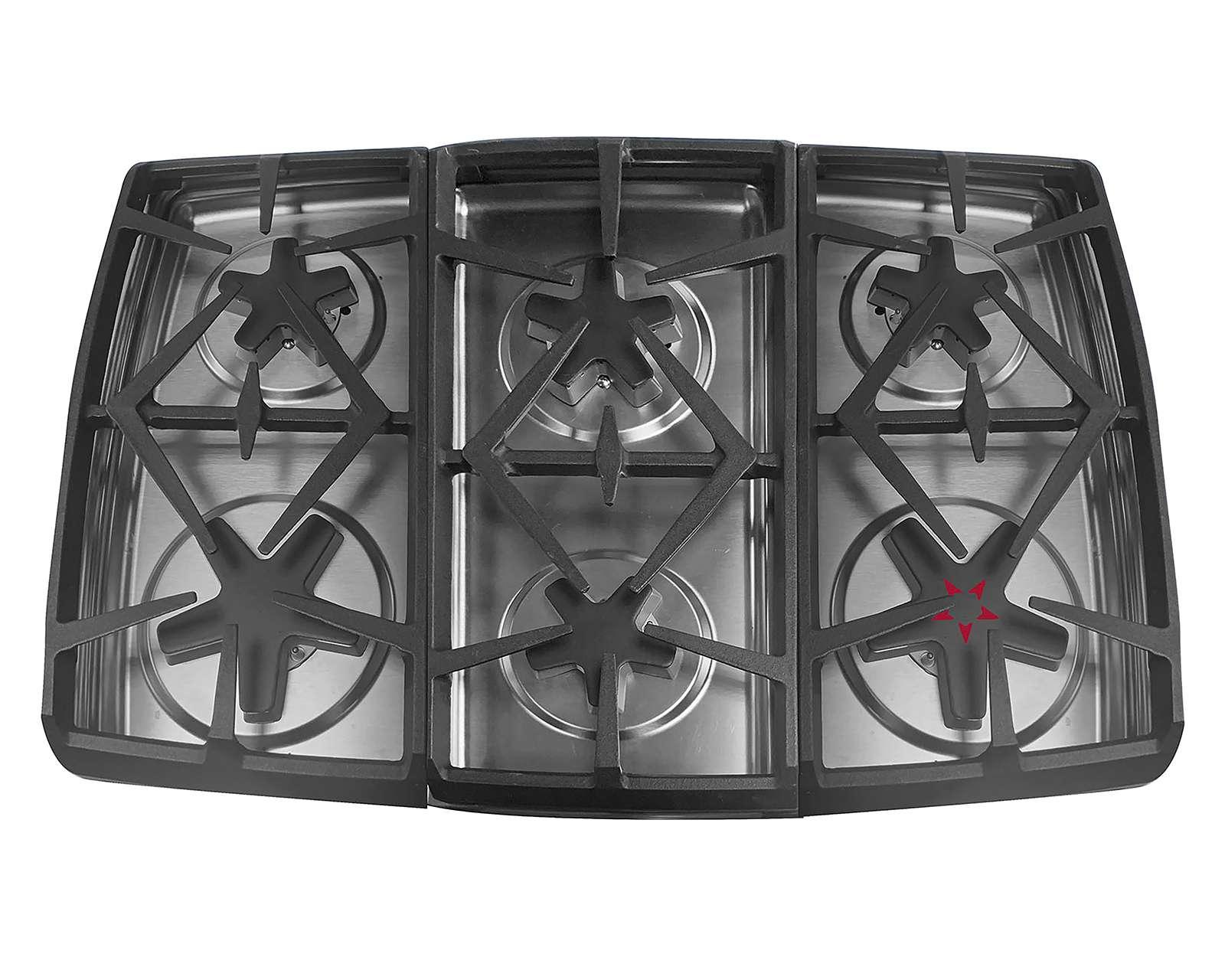 Foto 3 | Foto 3 | Estufa Koblenz de Piso 30" con 6 Quemadores de Gas PS EK-6232-PC-IIDLM Provence