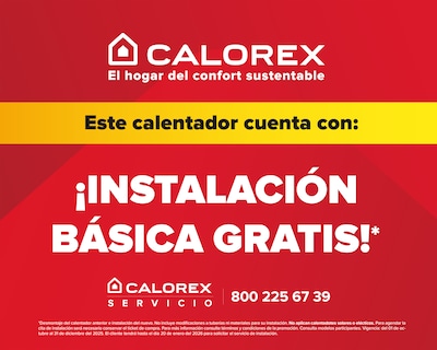 Foto 8 | Foto 8 | Calentador de Agua Calorex Plenus 07 de 1 Servicio Plus Gas LP