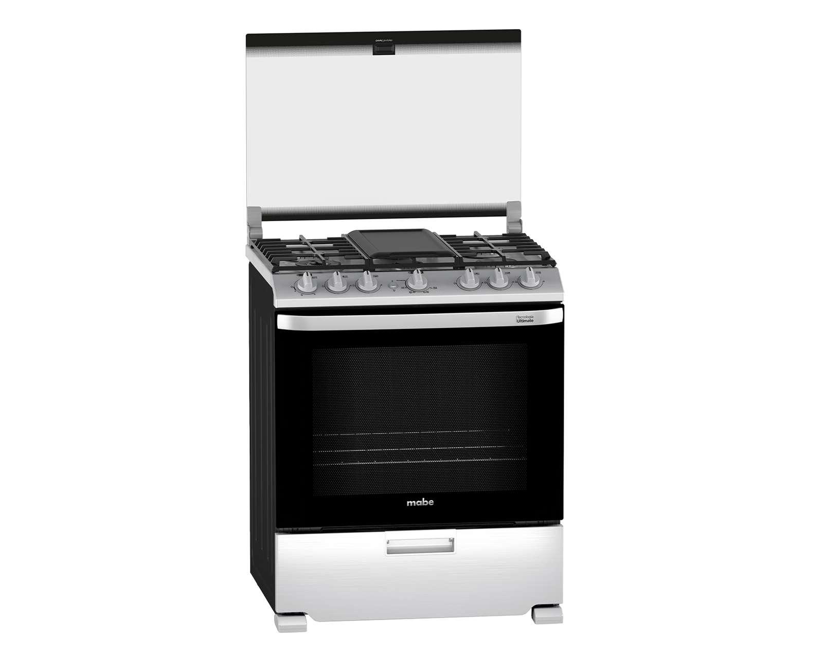 Foto 8 | Foto 9 | Estufa Mabe de Piso 30" con 6 Quemadores de Gas LP EMH7602DSS0