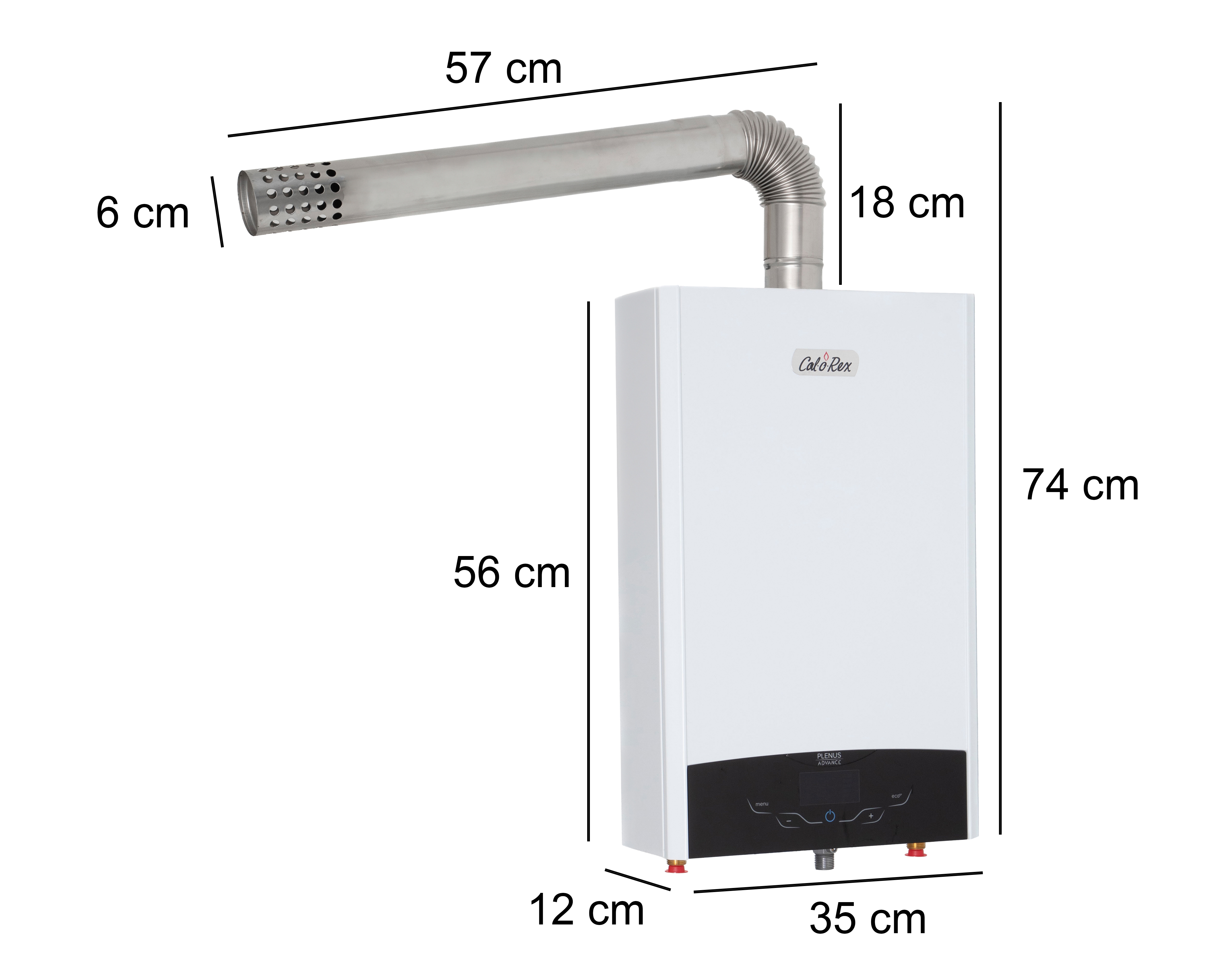 Foto 6 pulgar | Foto 5 | Calentador de Agua Calorex Plenus 14L LP de 2 Servicios Gas LP