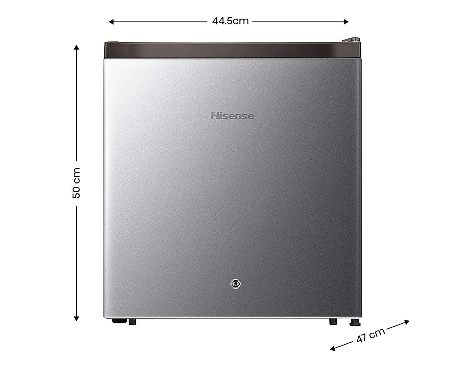 Foto 4 pulgar | Foto 3 | Frigobar Hisense 1.6 Pies Gris RR16D6AGX1