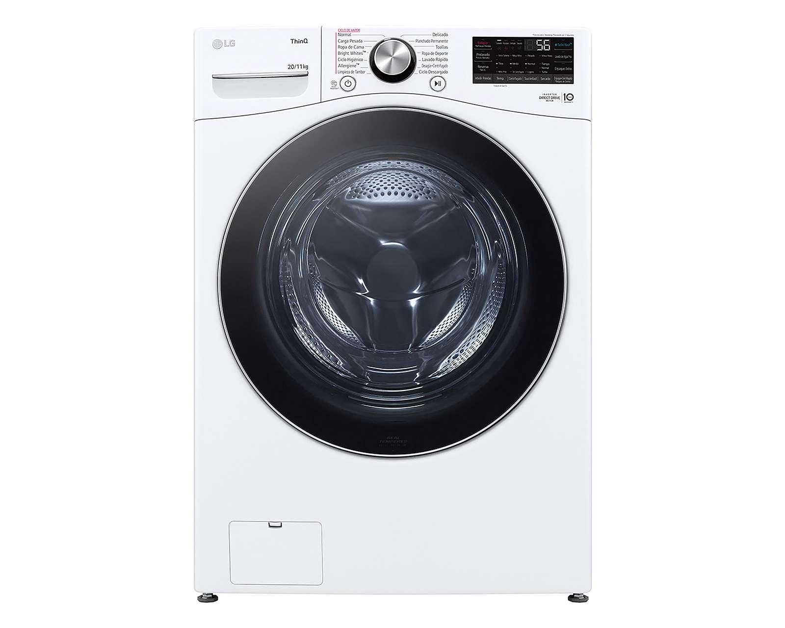 Foto 2 | Foto 2 | Lavadorasecadora LG Automática WD20WV26R 20 kg Blanca