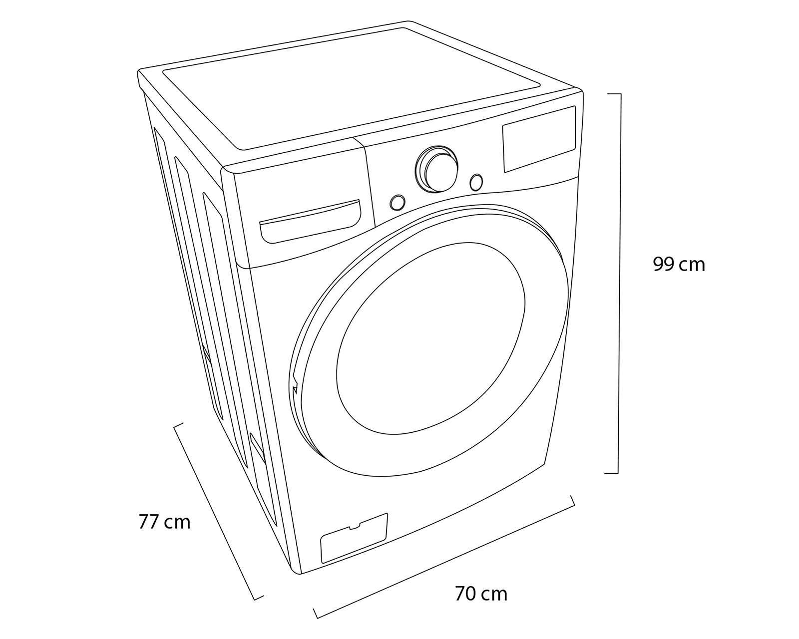 Foto 5 | Foto 5 | Lavadorasecadora LG Automática WD20WV26R 20 kg Blanca