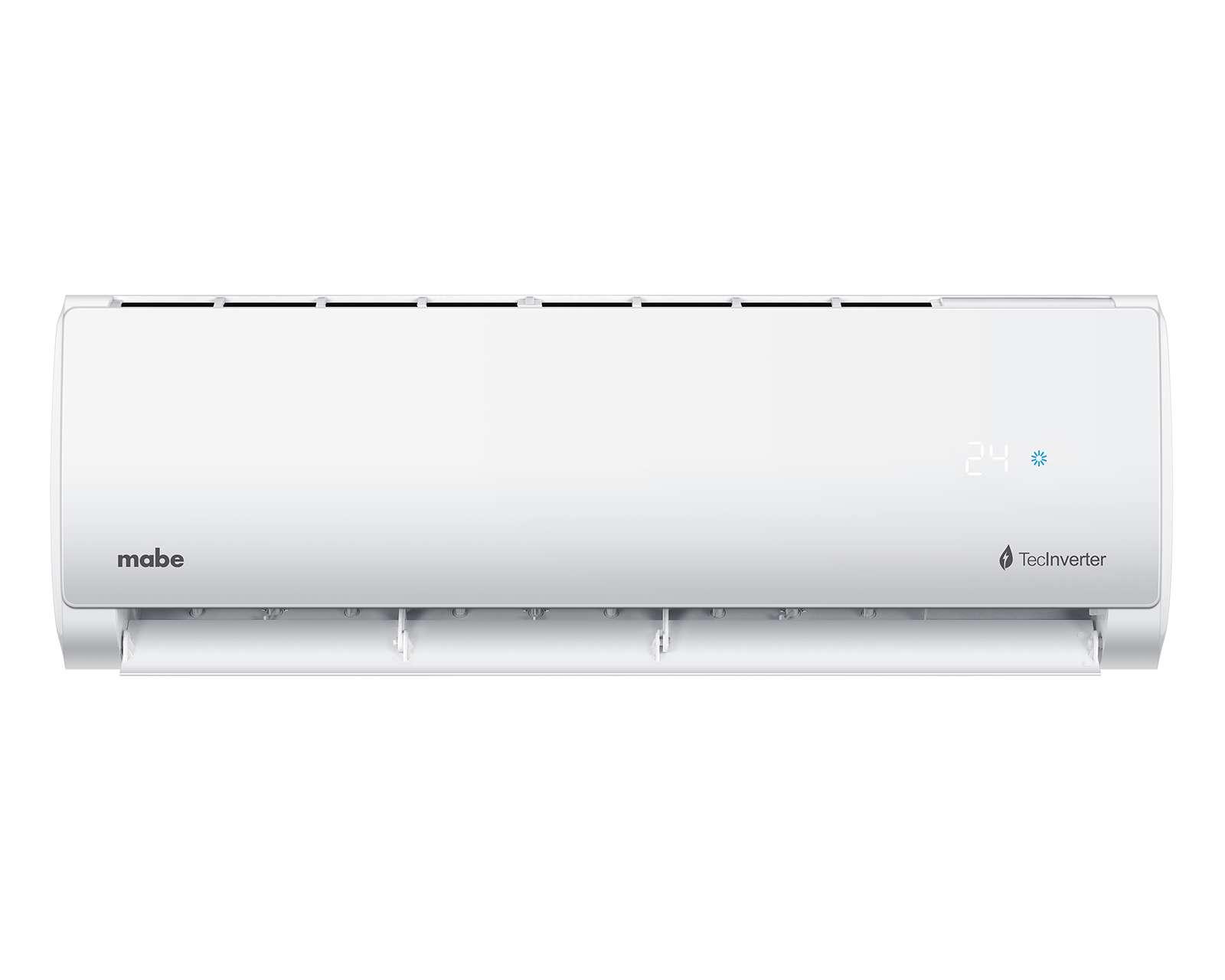 Minisplit Mabe Inverter 1.5 Toneladas 220V Frío y Calor MMI18HDBWCA6MC8