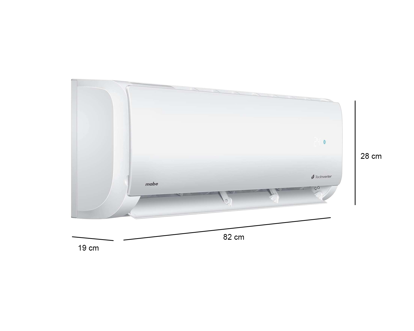 Foto 5 pulgar | Foto 4 | Minisplit Mabe Inverter 1 Tonelada 110V Solo Frío MMI12CABWCA6MC9