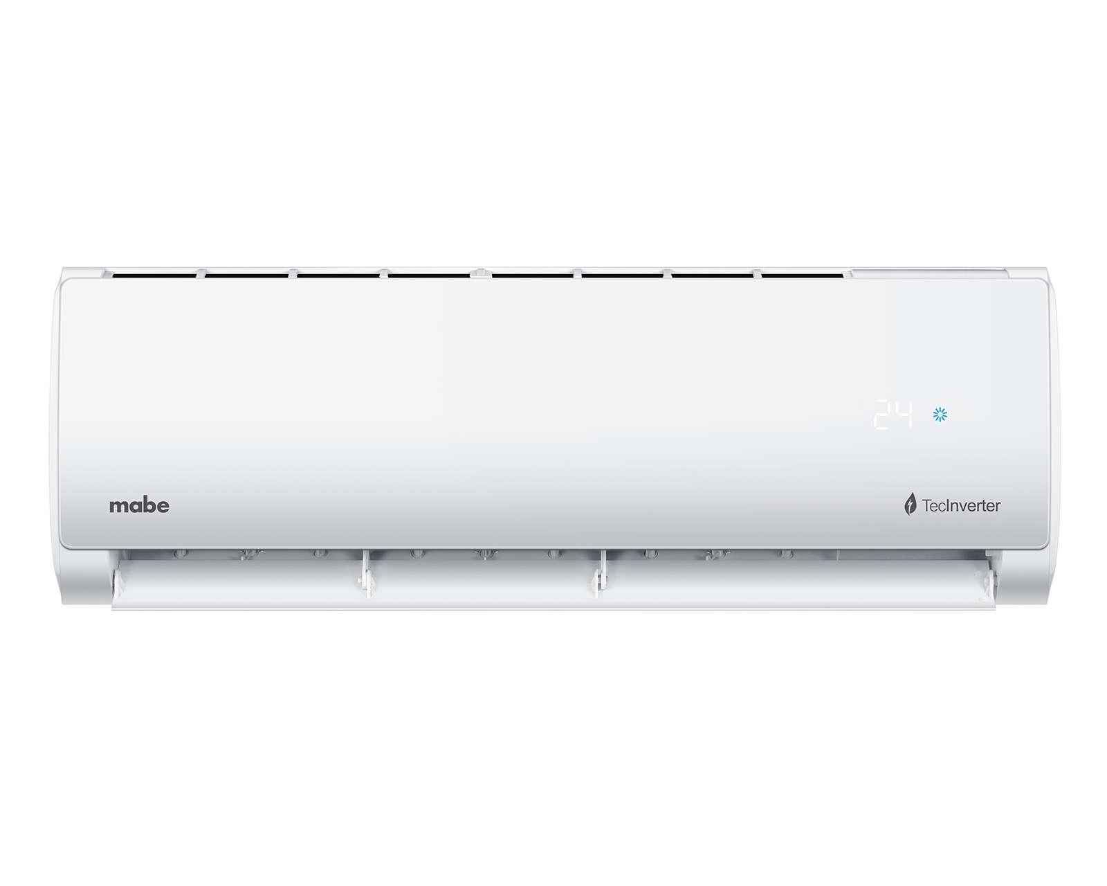 Foto 2 pulgar | Foto 1 | Minisplit Mabe Inverter 1 Tonelada 110V Frío y Calor MMI12HABWCA6MC9