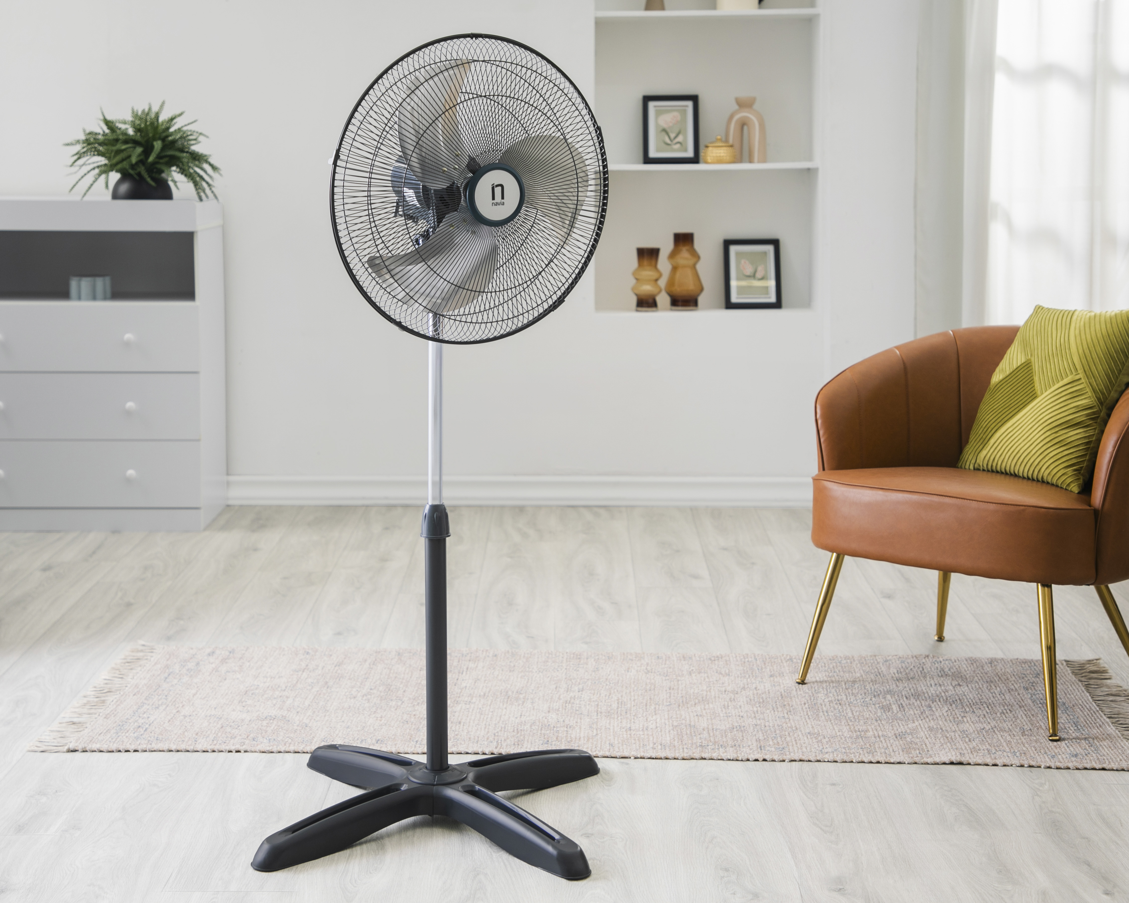 Foto 6 pulgar | Foto 5 | Ventilador de Pedestal Navia 18"