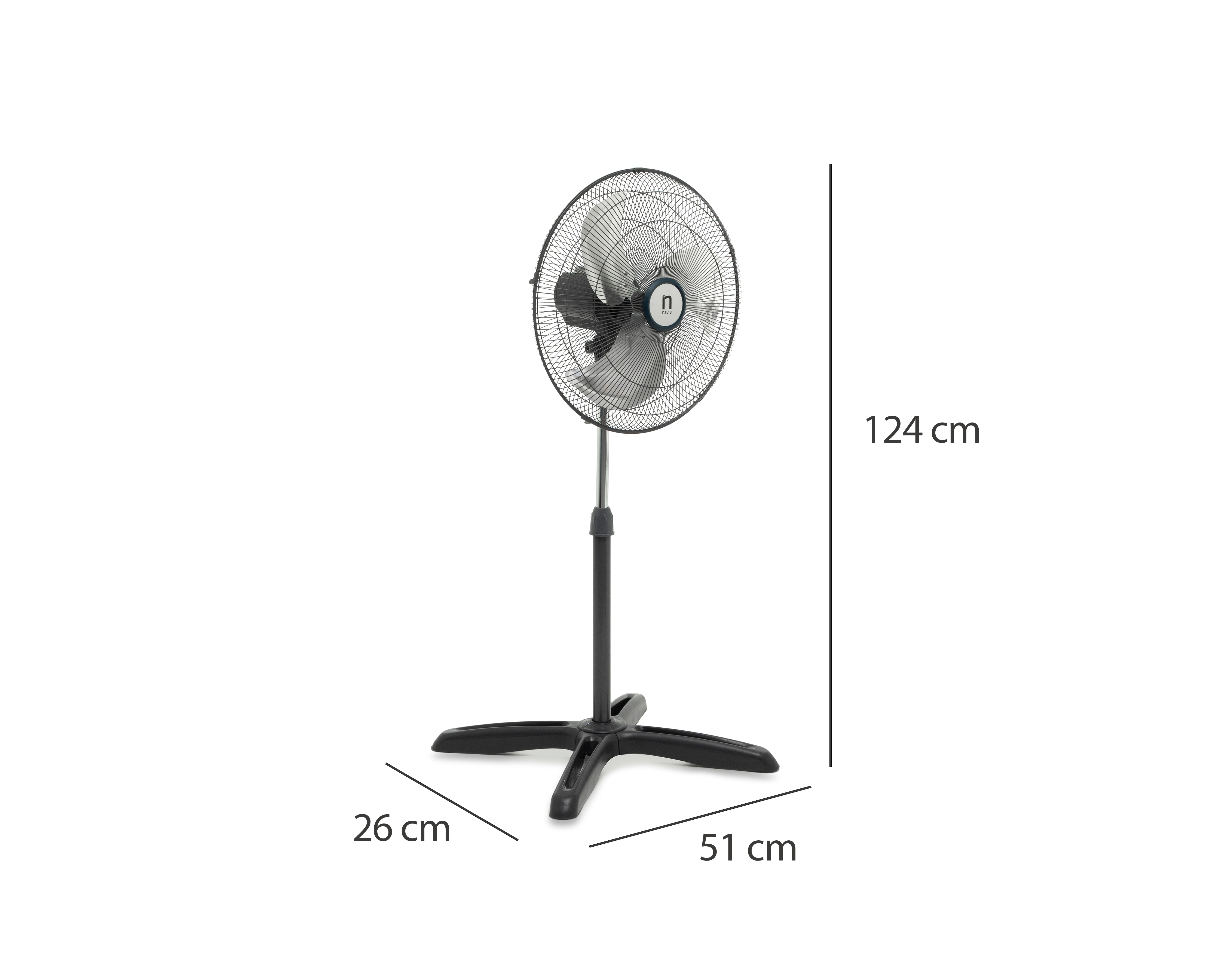 Foto 7 pulgar | Foto 6 | Ventilador de Pedestal Navia 18"