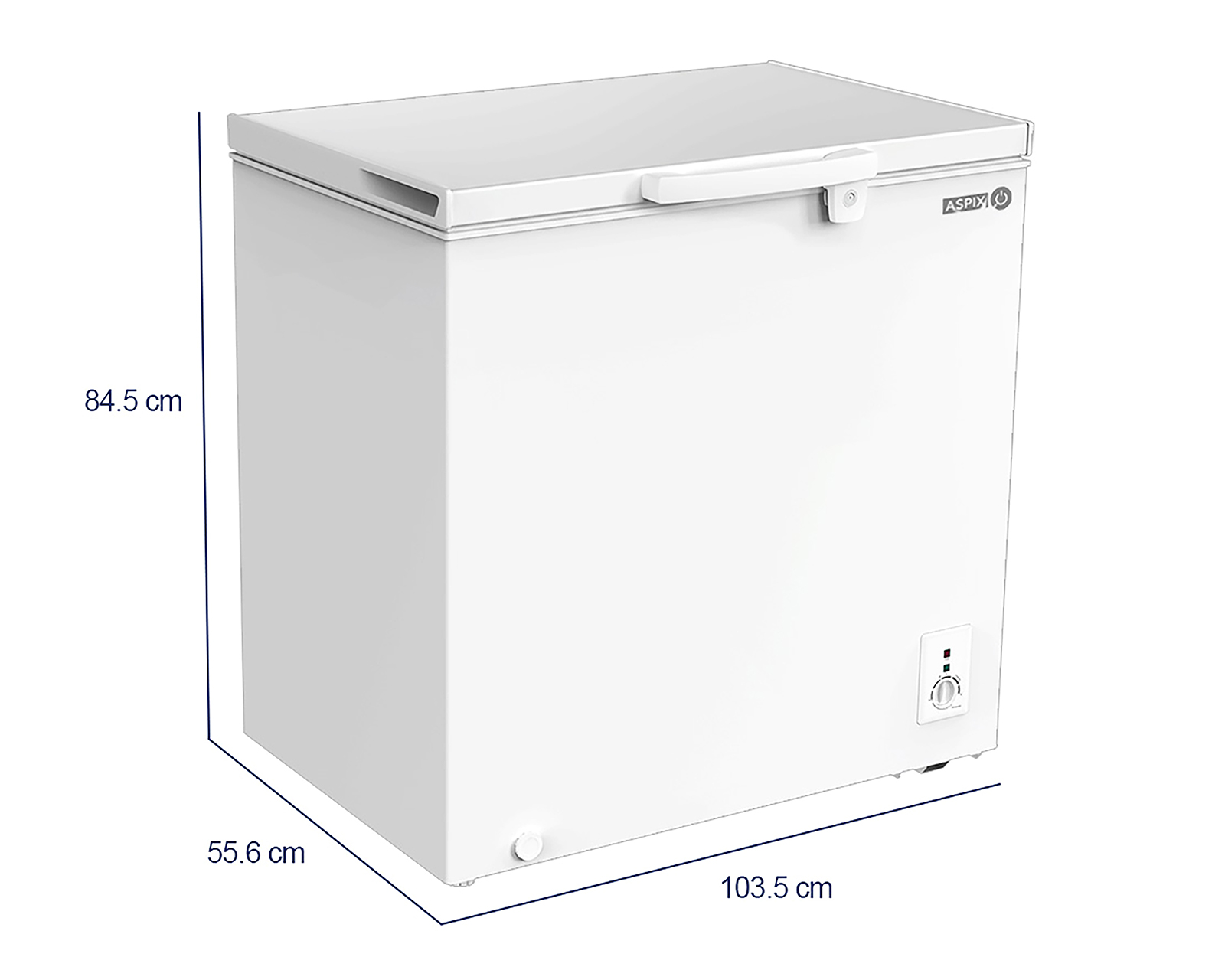 Foto 8 | Foto 8 | Congelador Aspix 9 Pies Blanco AXM09-CFB