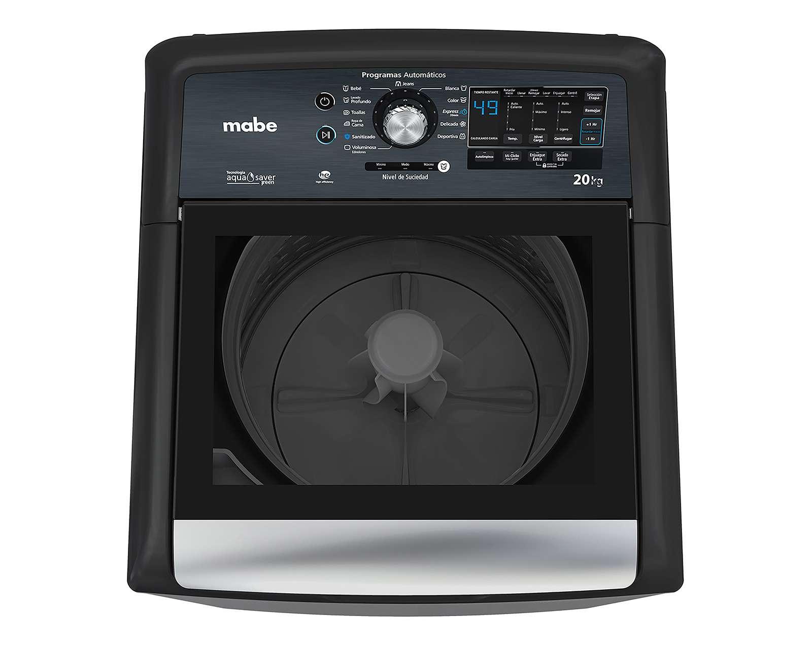 Foto 4 pulgar | Foto 3 | Lavadora Mabe Automática LMH70211WDAB0 20 kg Negro