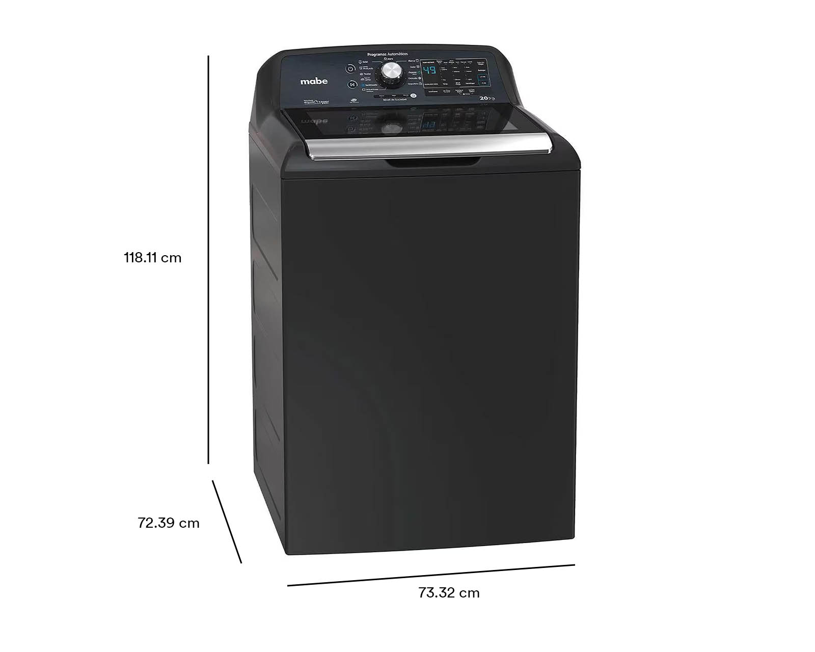 Foto 8 | Foto 8 | Lavadora Mabe Automática LMH70211WDAB0 20 kg Negro
