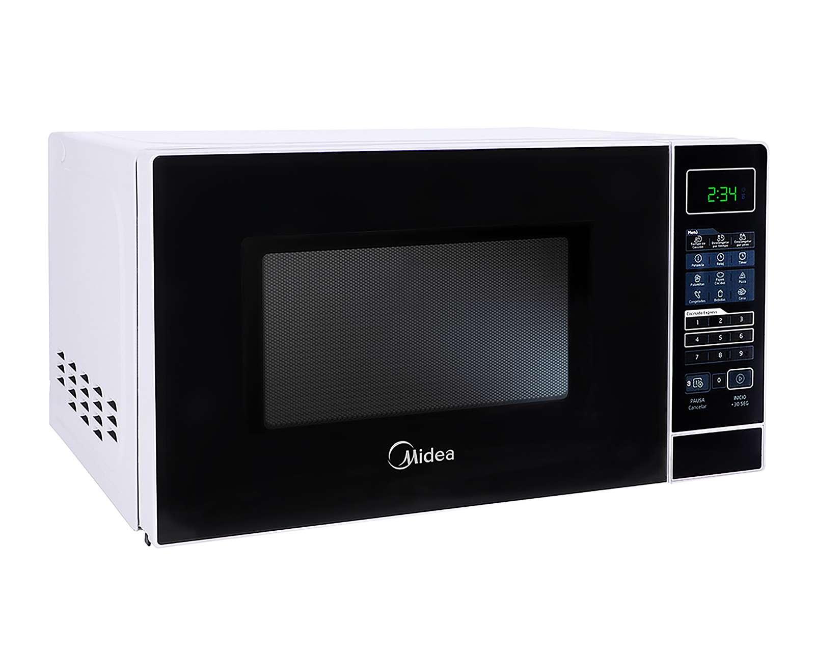 Foto 2 | Foto 2 | Microondas Midea 0.7 Pies MMDR07S2BW Negro