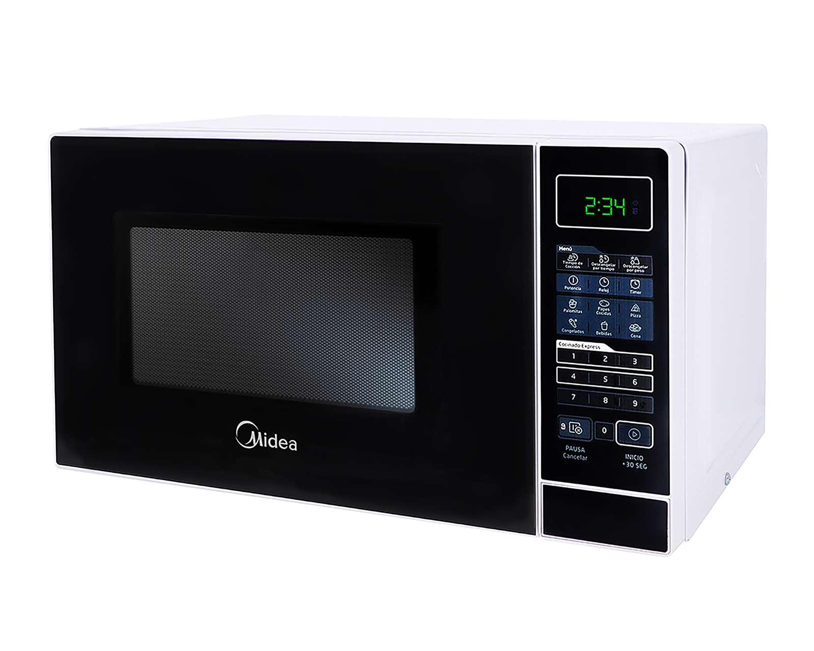 Foto 3 | Foto 3 | Microondas Midea 0.7 Pies MMDR07S2BW Negro