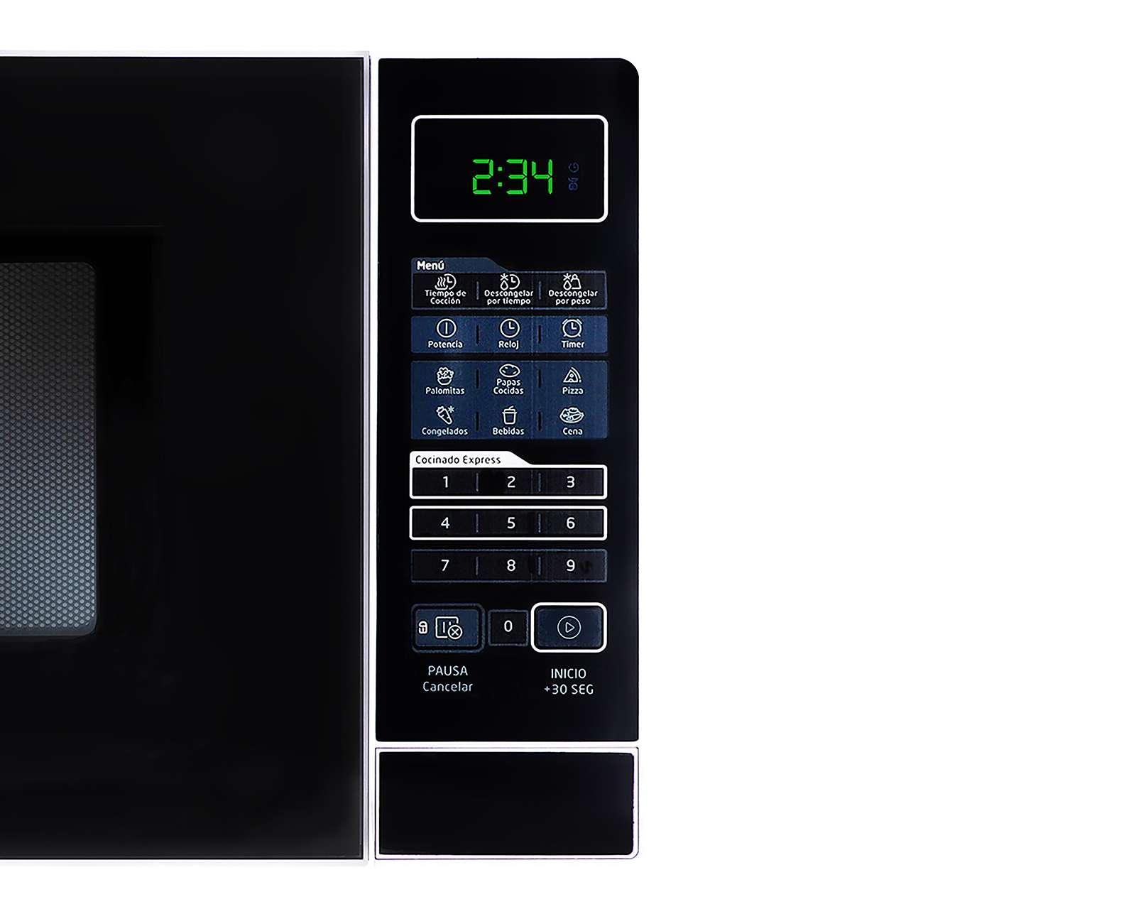 Foto 4 | Foto 4 | Microondas Midea 0.7 Pies MMDR07S2BW Negro