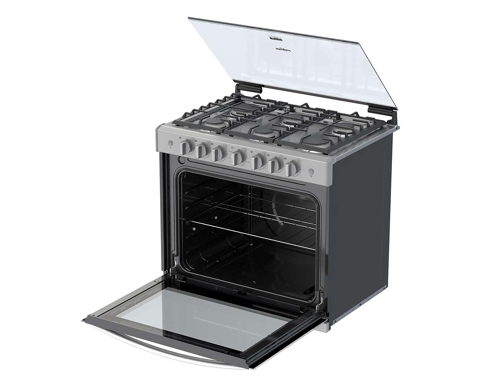 Foto 9 pulgar | Foto 8 | Estufa Whirlpool de Empotre 30" con 6 Quemadores de Gas WER3000D