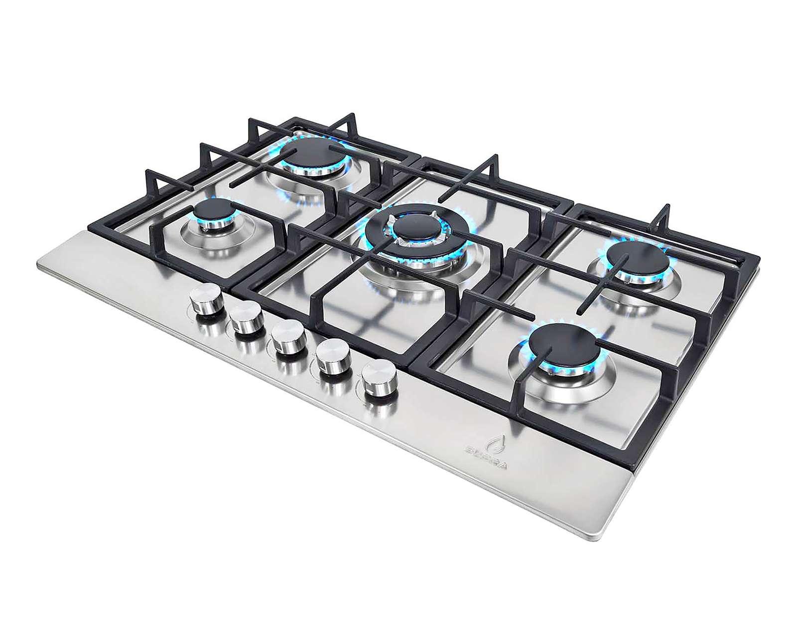 Foto 4 | Foto 4 | Parrilla Empotrable Supra de Gas 5Q-PS-76 Acero