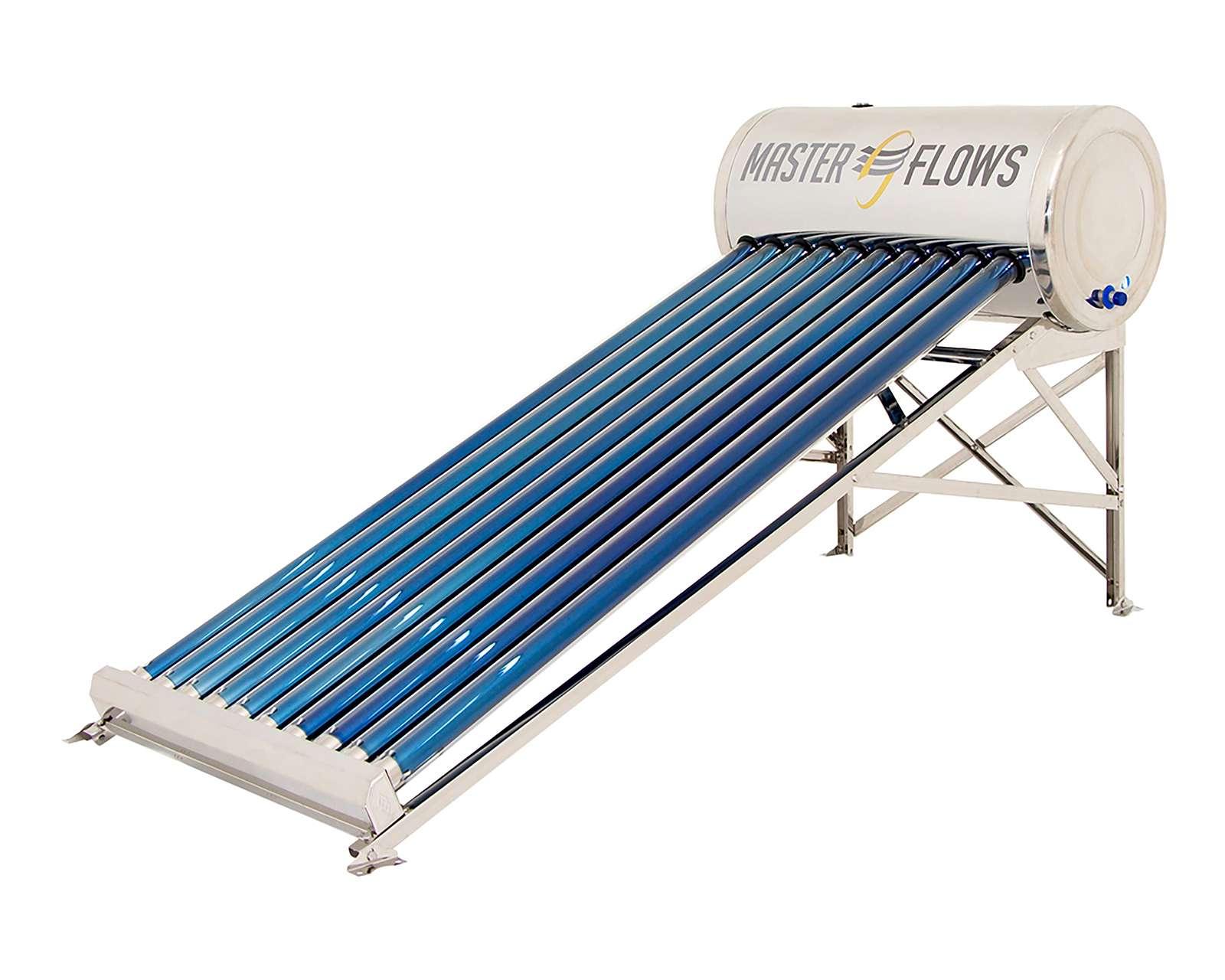 Foto 3 | Foto 3 | Calentador de Agua Solar Master Flows 10T - 130L 2-3 Servicios
