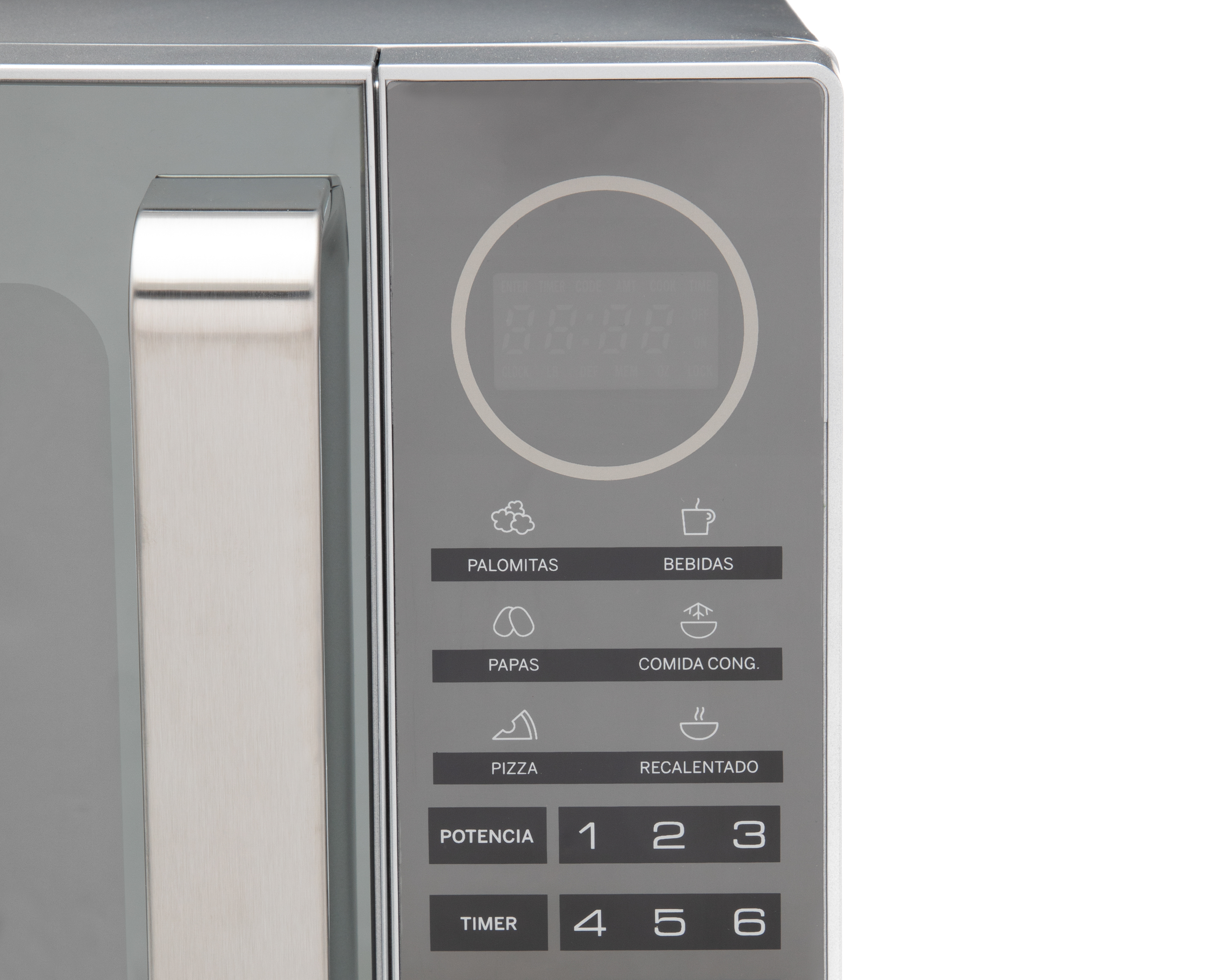 Foto 5 | Foto 5 | Horno de Microondas General Electric 0.7 Pies MGE07SEJ6 Gris