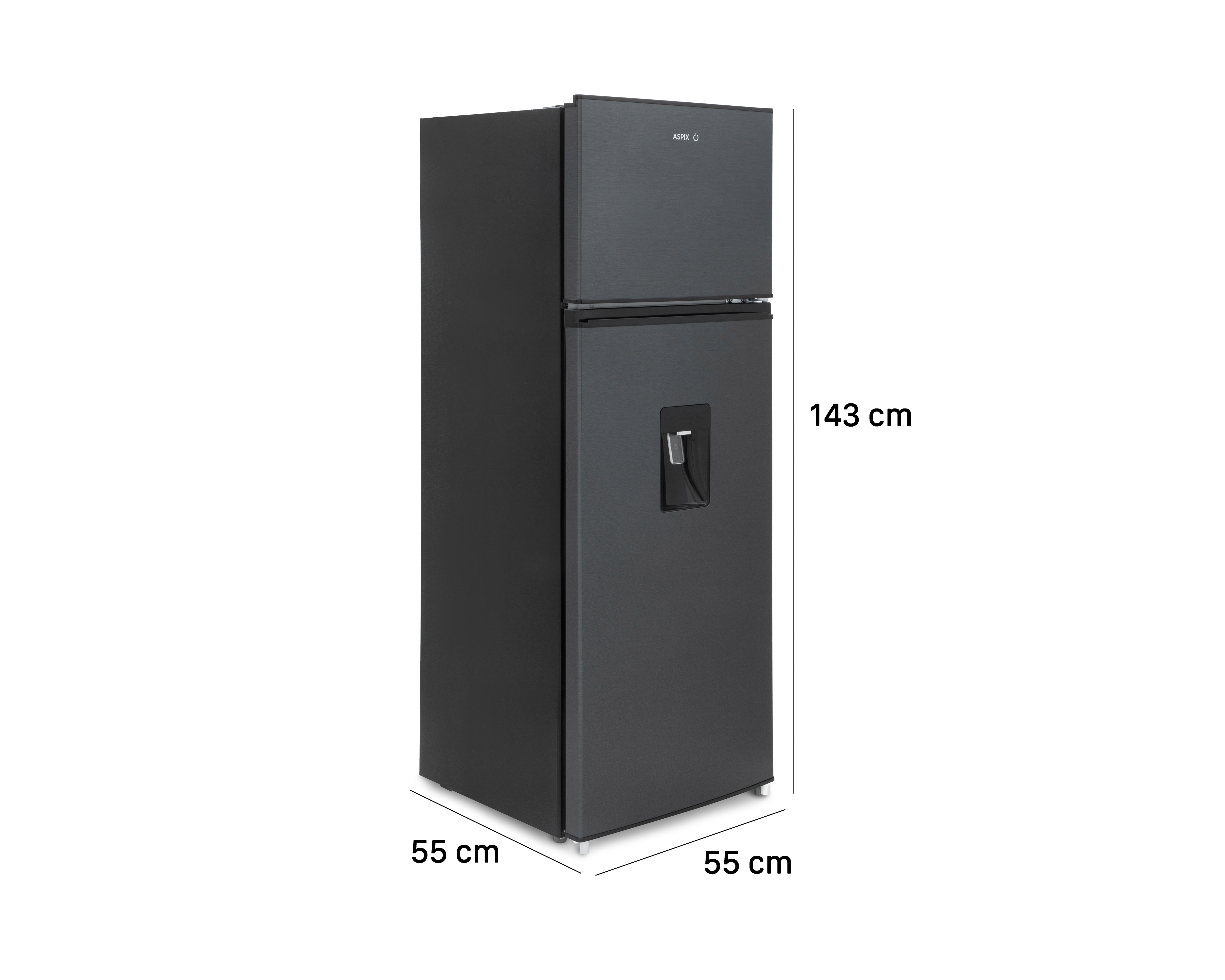 Foto 6 | Foto 6 | Refrigerador Aspix Top Mount 7.3 Pies Gris RCD73PA