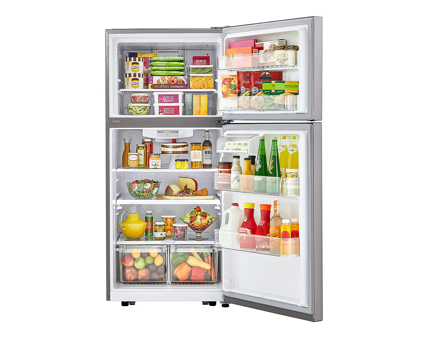Foto 4 | Foto 4 | Refrigerador LG Top Mount 24 Pies Plateado GT24BS