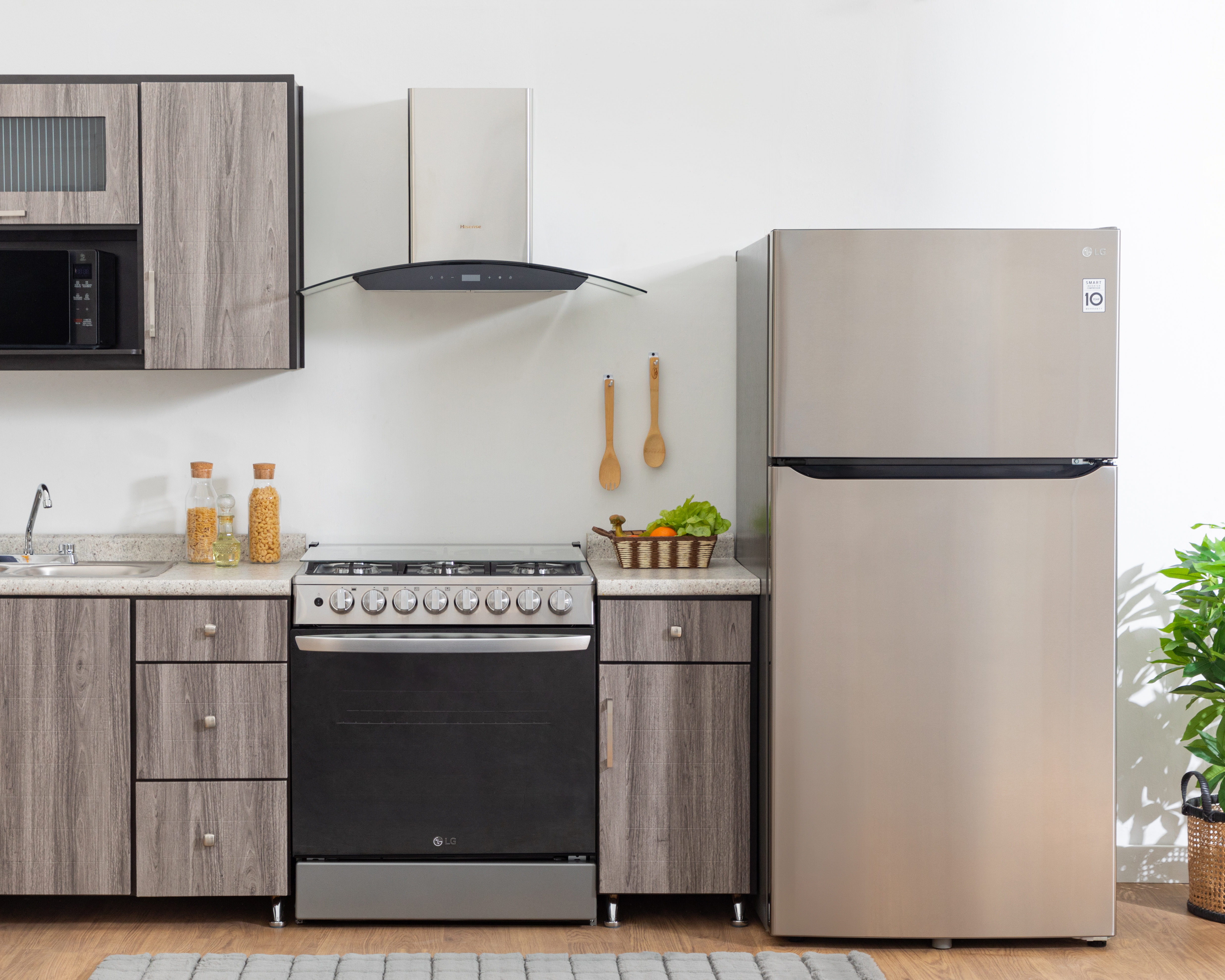 Foto 8 pulgar | Foto 7 | Refrigerador LG Top Mount 24 Pies Plateado GT24BS