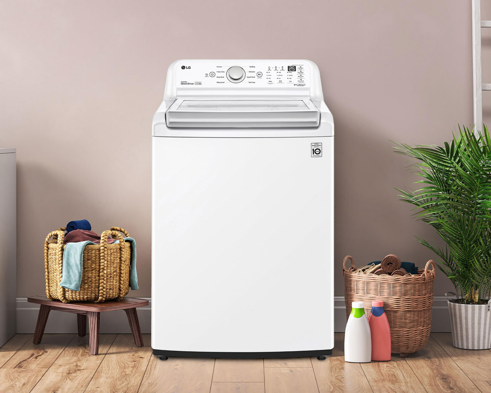 Foto 7 | Foto 7 | Lavadora LG Automática WT25WT6HK 25 kg Blanca