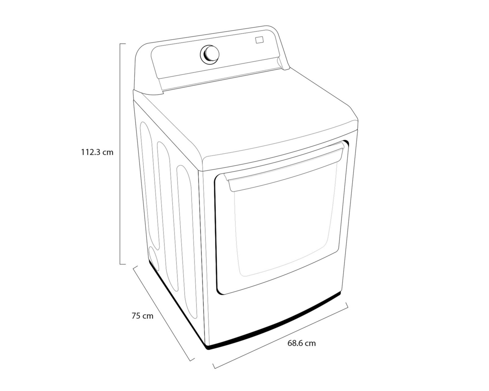 Foto 8 | Foto 8 | Secadora Automática LG DT25WTGK.ABWELAT 25 kg Blanca