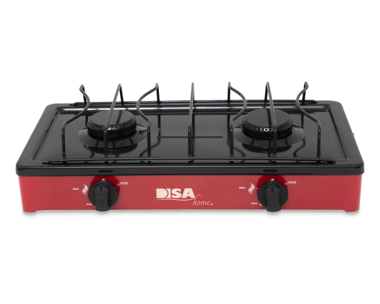 Foto 3 pulgar | Foto 2 | Estufa Disa de Mesa 2 Quemadores de Gas EM-02-R Roja