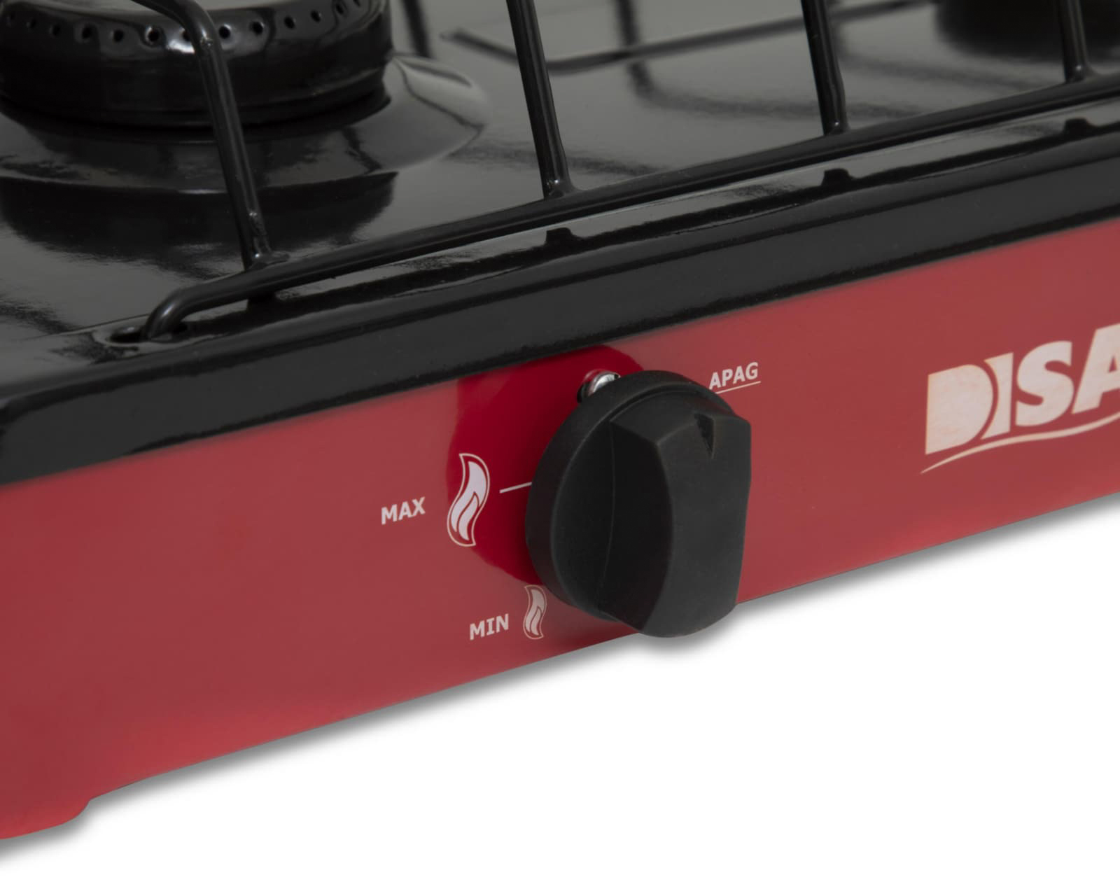 Foto 4 | Foto 4 | Estufa Disa de Mesa 2 Quemadores de Gas EM-02-R Roja