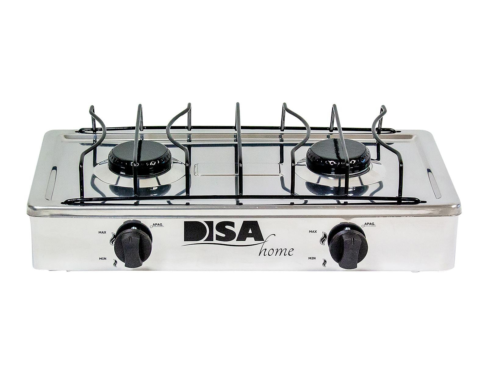 Foto 2 | Foto 2 | Estufa Disa de Mesa 2 Quemadores de Gas EM-02-AI Acero Inoxidable